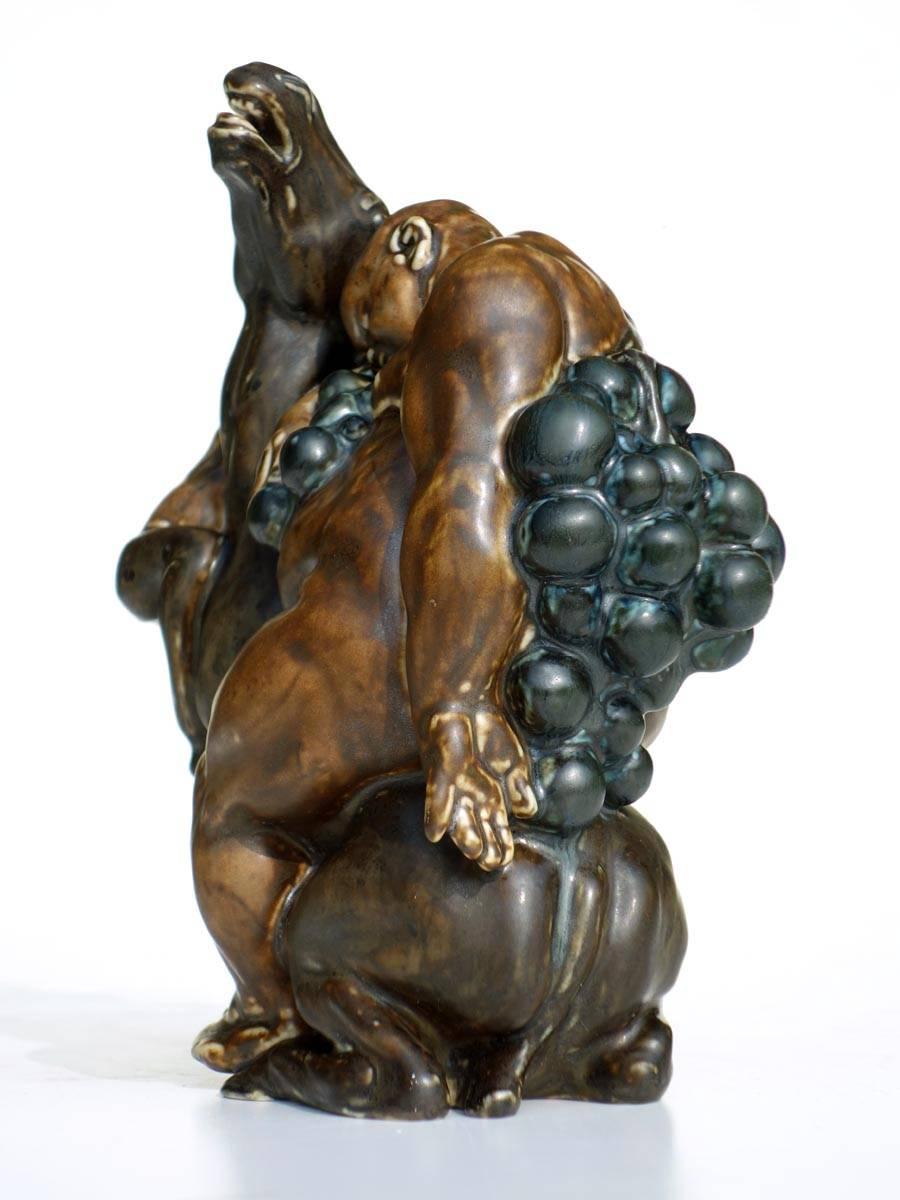 Danois Kai Nielsen Bing & Grondahl Danemark Figure Art Déco en grès en vente