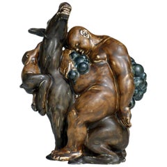 Kai Nielsen Bing & Grondahl Danimarca Gres Art Deco Figura