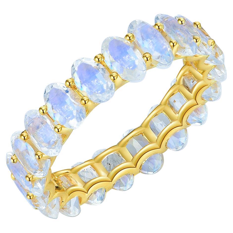 Kai Nora Blue Moonstone Eternity Band