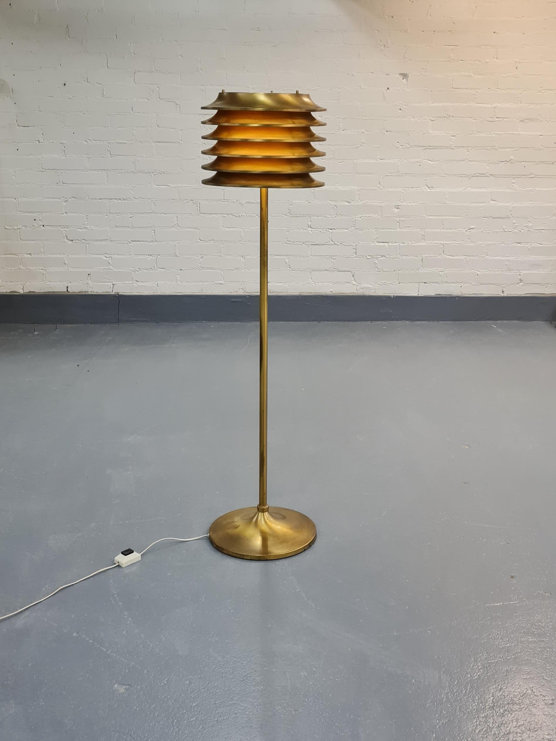 Kai Ruokonen 'Finnmark' Floor Lamp for the Vaakuna Hotel, Orno 1970s 1