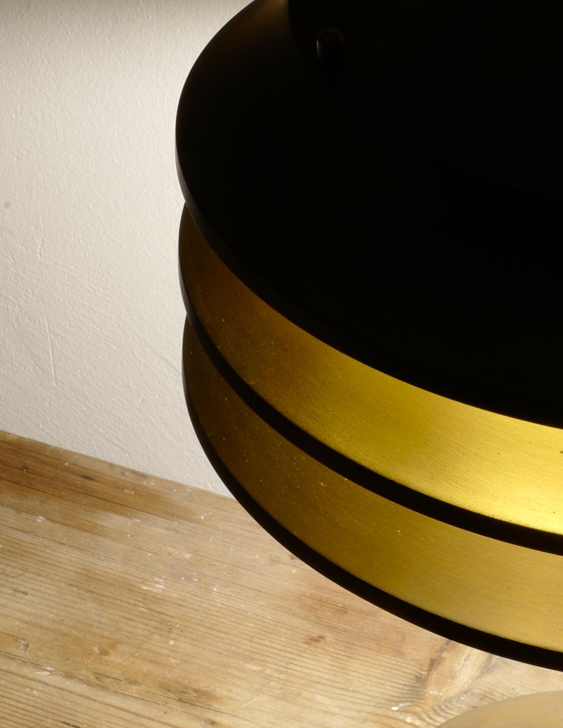 Kai Ruokonen Table Lamp in Brass Produced by Orno, Finland, 1970s 1