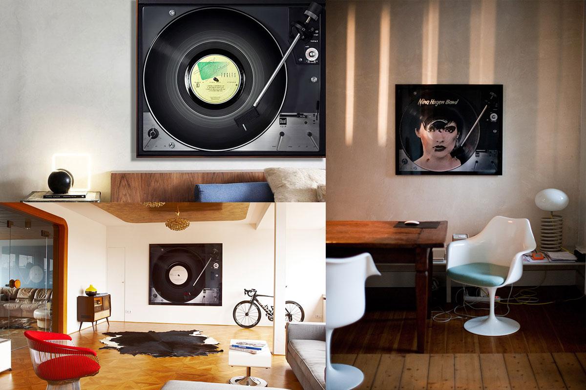 Neuer Bestellung, 1987, Ariston RD40, Vynil, World Records (Schwarz), Color Photograph, von Kai Schäfer