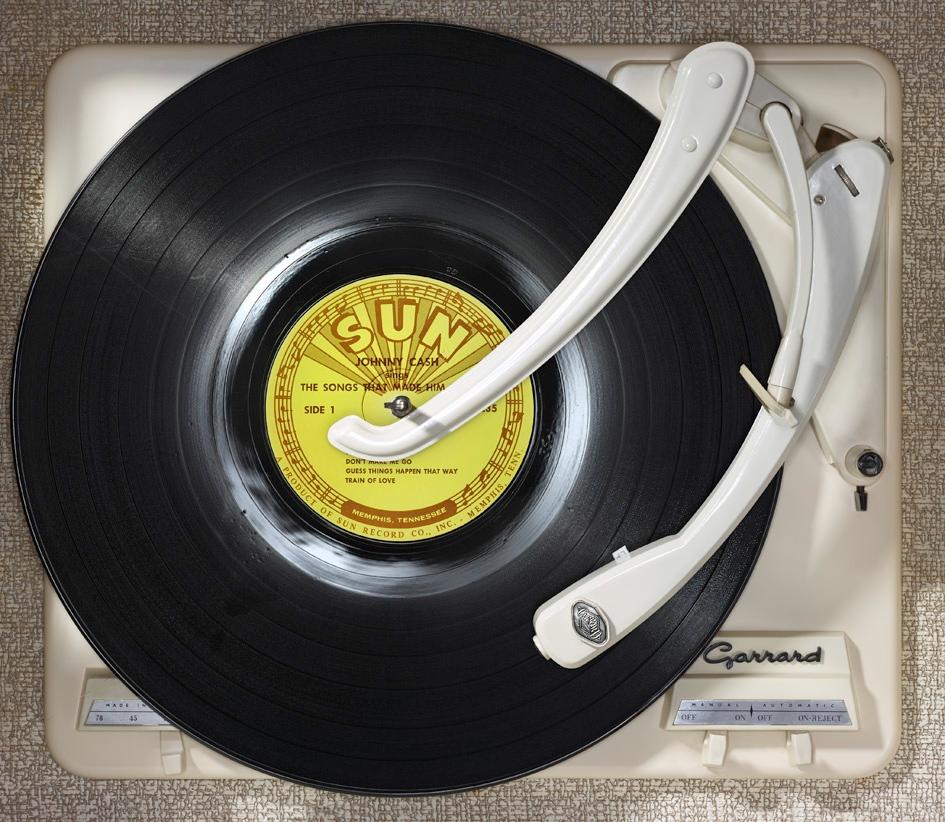 Johnny Cash - The songs that made him famous - Garrard 209 (Photography DIASEC)