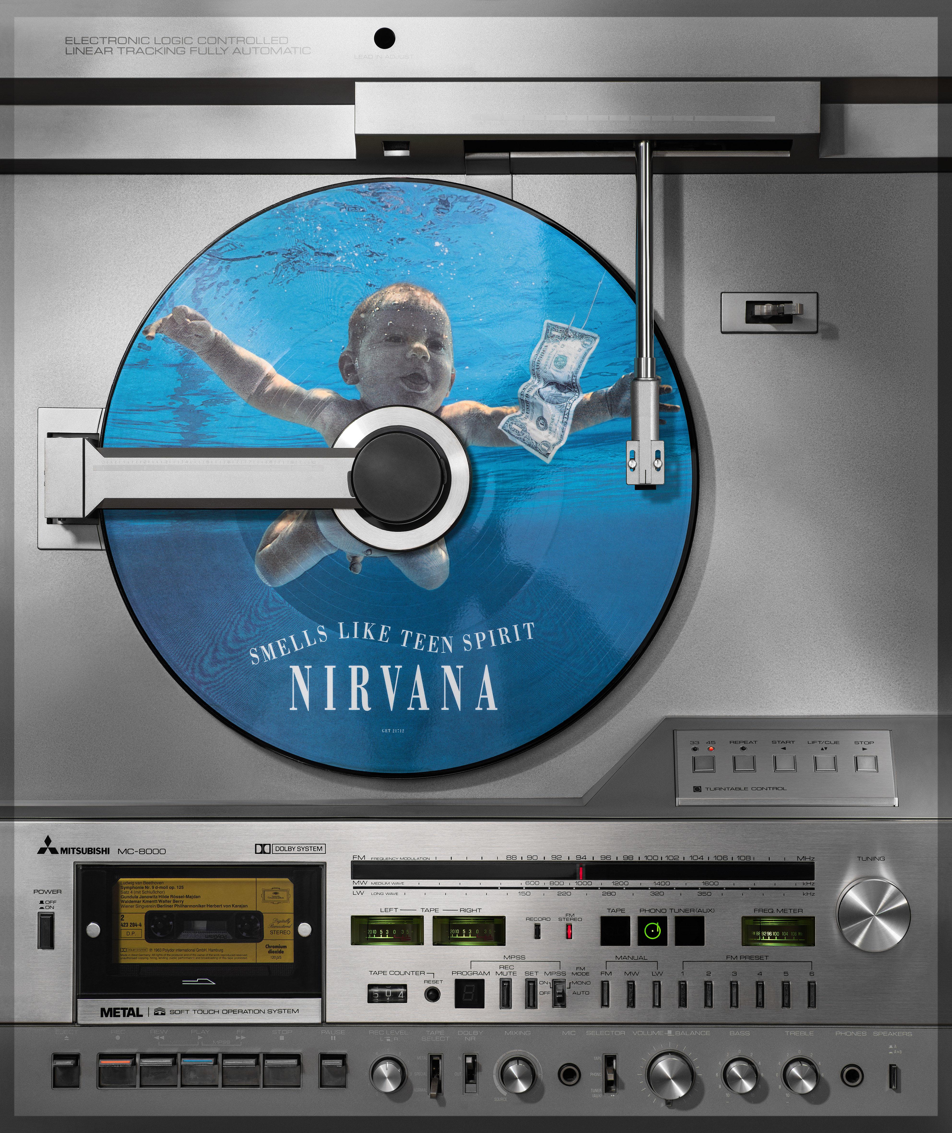 Kai Schäfer Figurative Photograph - Mitsubishi, Nirvana Nevermind, World Records (Photograph)
