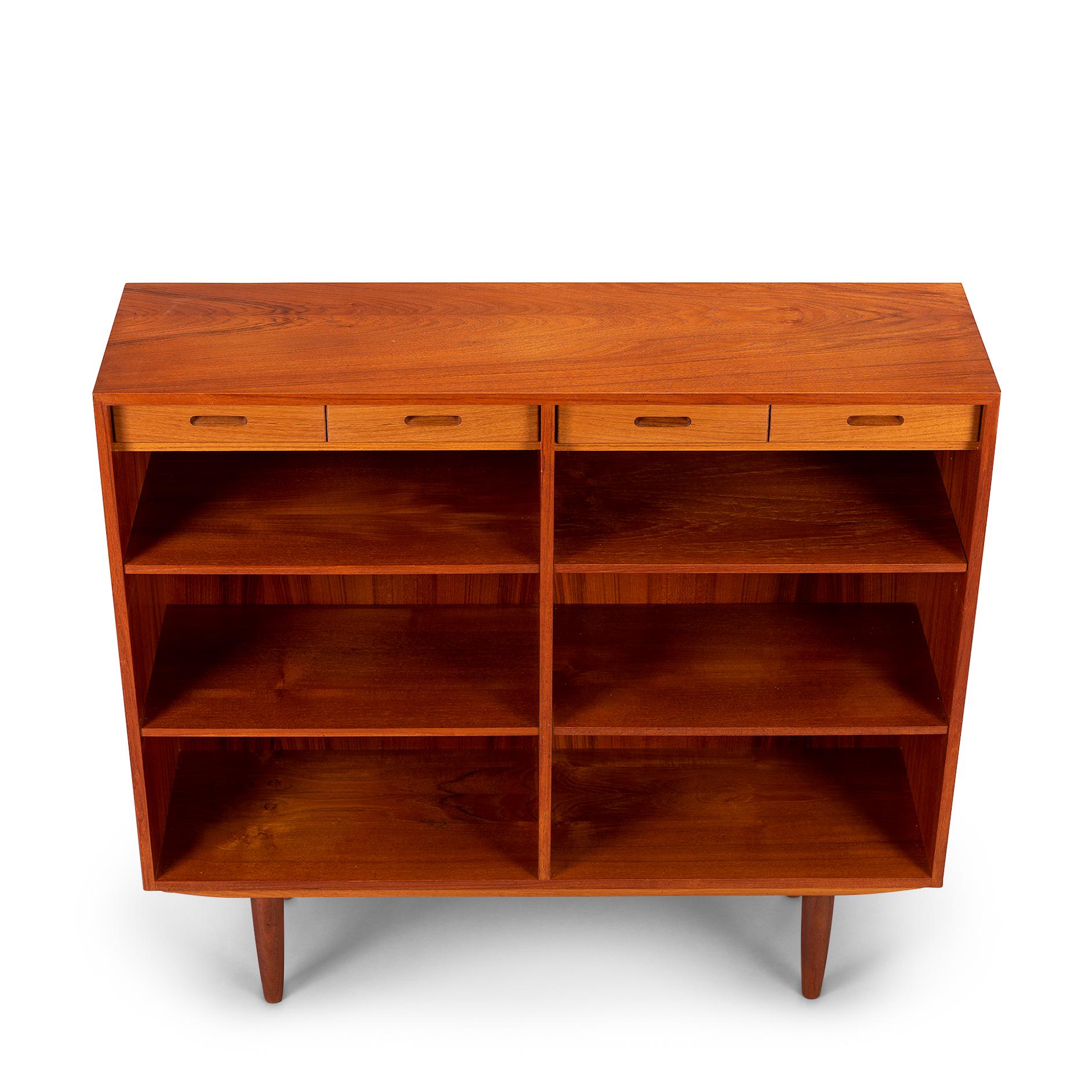 Danish Kai Winding Bookcase with Drawers by Poul Jeppesens Møbelfabrik, 1960s