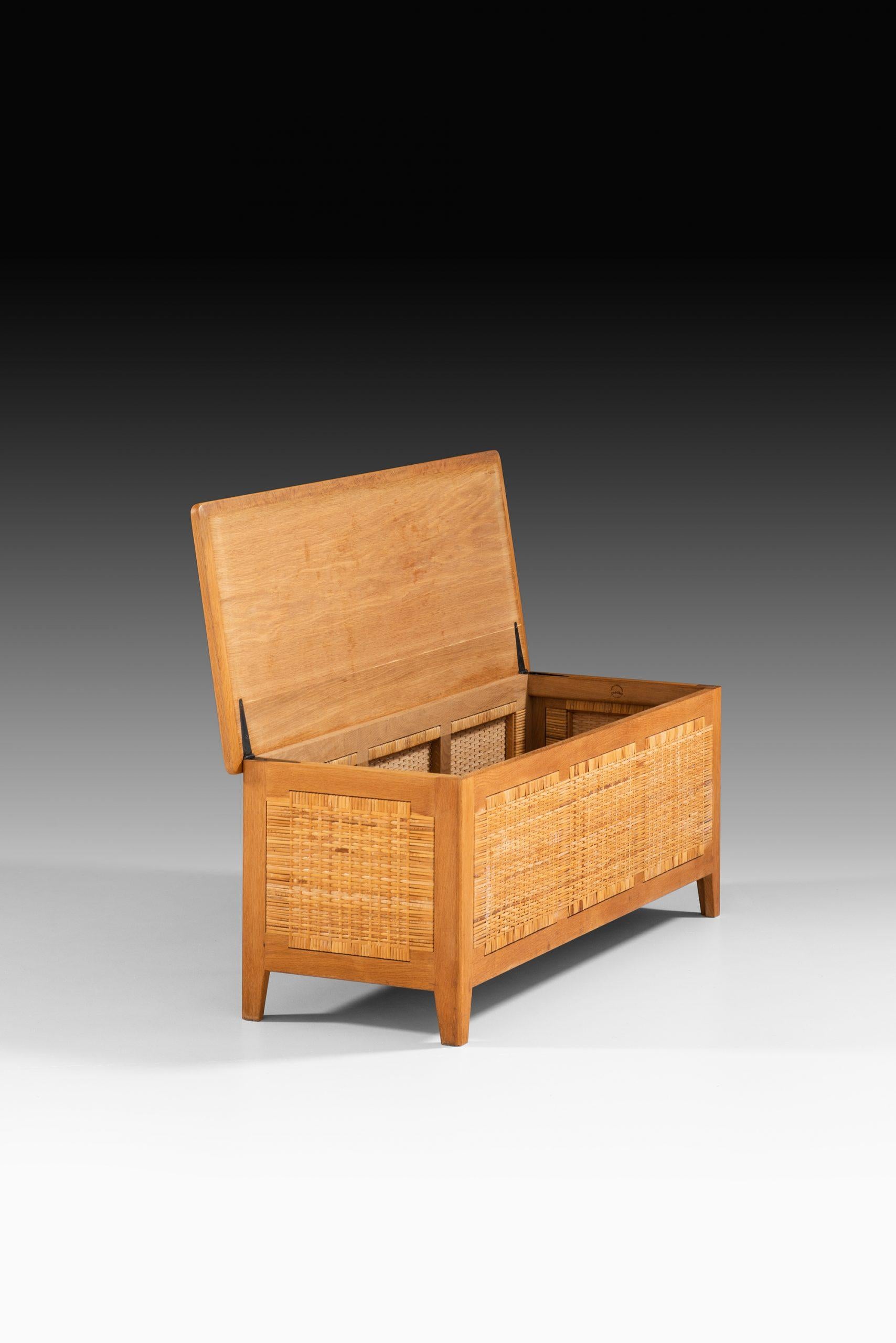 Cane Kai Winding Chest / Bench Produced by Poul Hundevad in Denmark For Sale