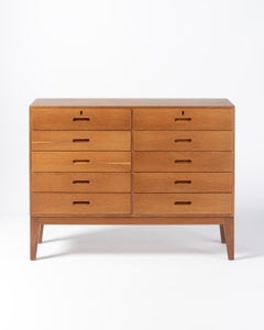 Kai Winding Danish Oak 1950s Chest of Drawers