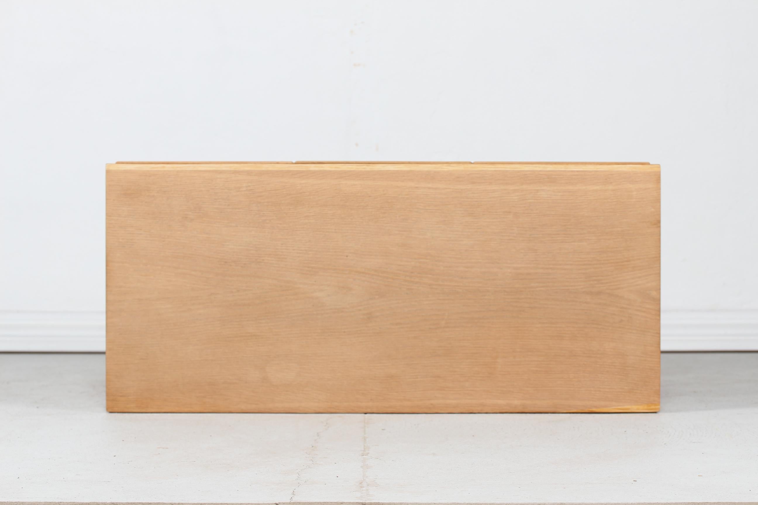 Kai Winding Dresser of Oak with 11 Drawers by P. Jeppesen Danish Modern, 1960s 1