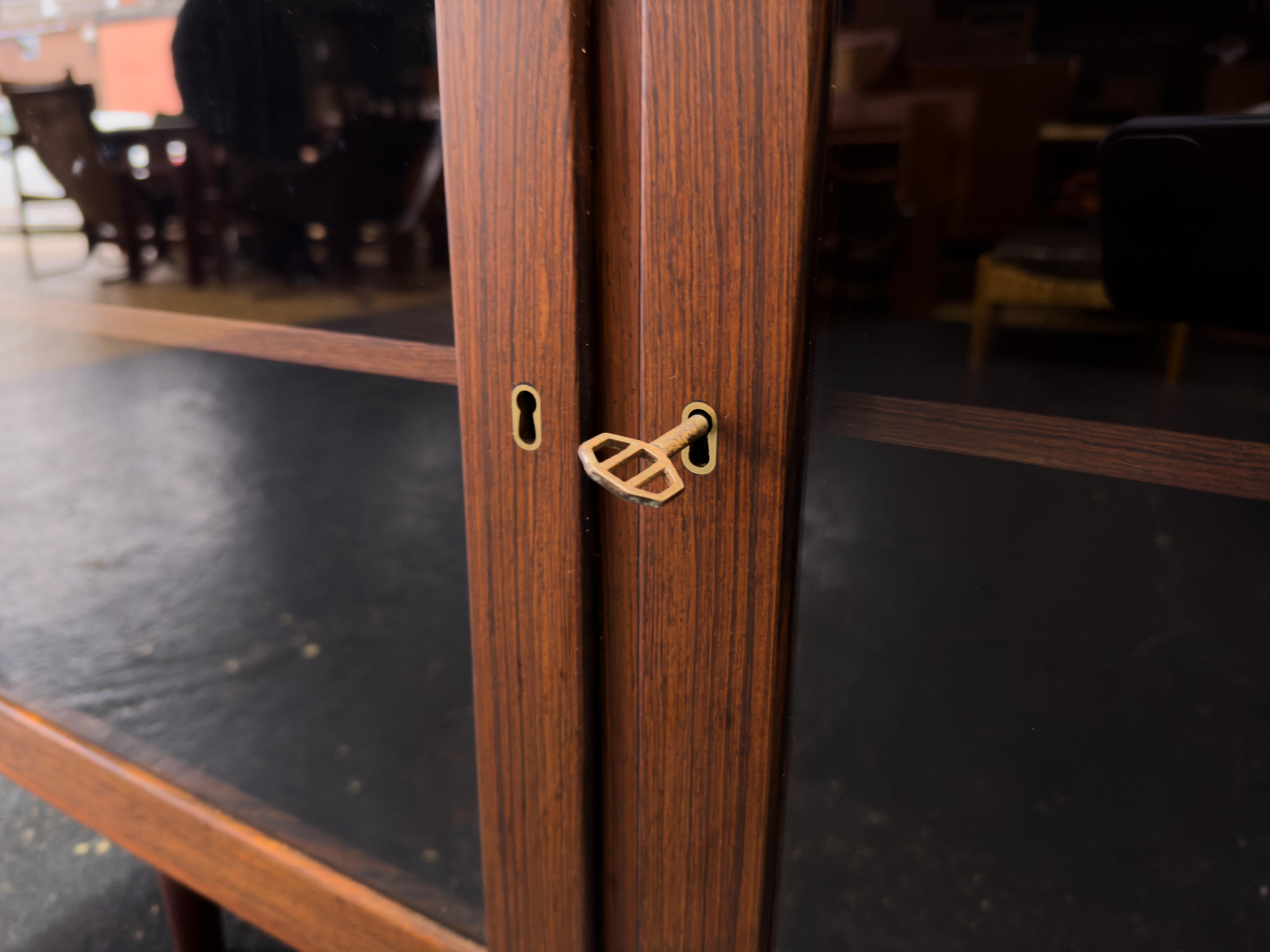 Mid-Century Modern Kai Winding Glass sideboard For Sale