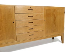 Kai Winding White Oak Danish Credenza