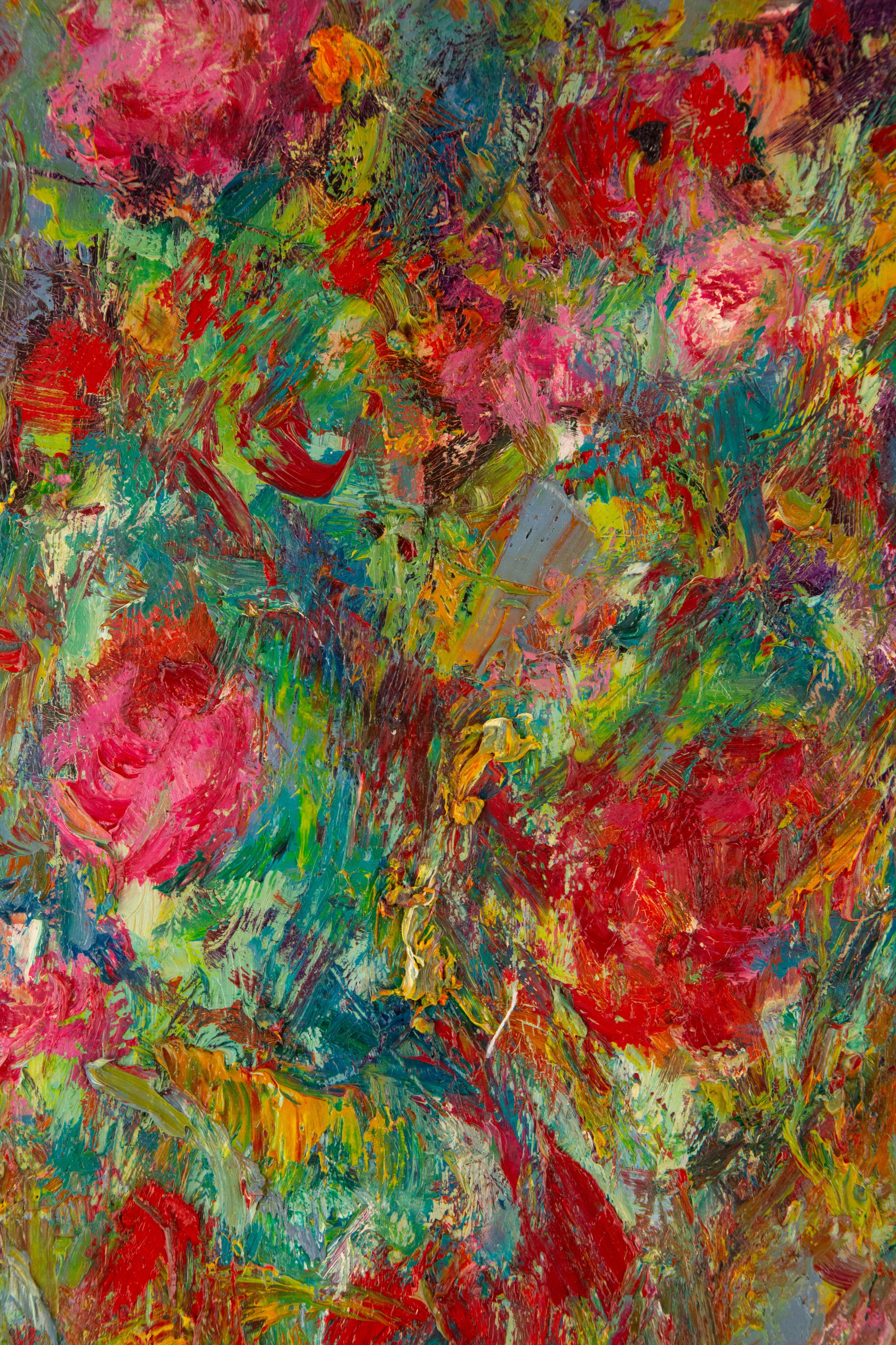 Kai Zhang Abstraktes Original-Ölgemälde ohne Titel 42, Kai Zhang im Angebot 1