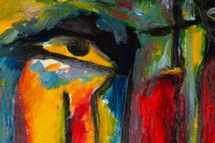 Kai Zhang Cubism Original Oil On Canvas "Untitled 4"