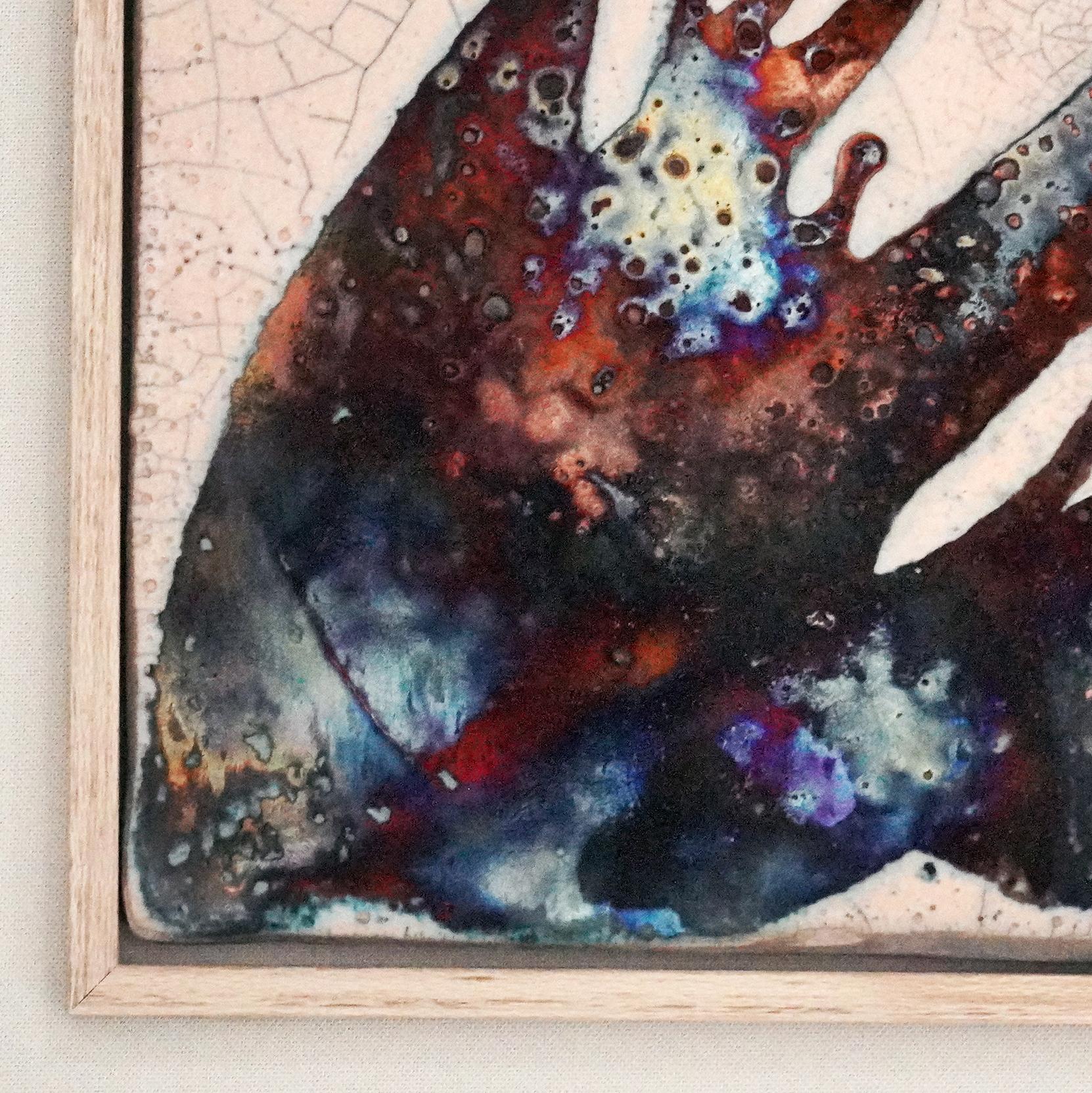 Edizione limitata Kaiga 1 - Questo è il pezzo esatto che riceverai!

Le opere d'arte da parete in ceramica Kaiga sono realizzate mediante cottura raku con un rivestimento superficiale di ossido di rame su uno strato piatto di ceramica. Ogni pezzo è