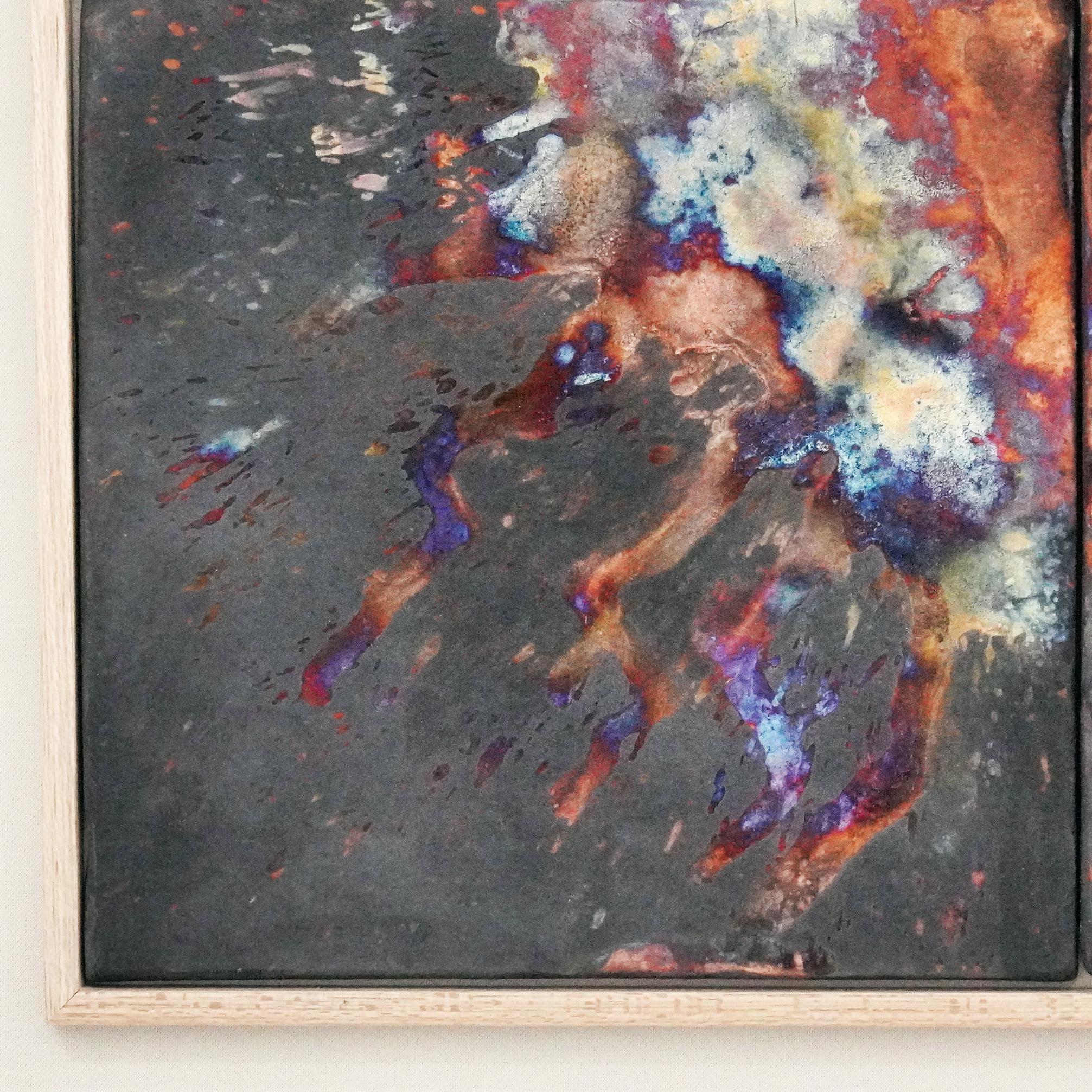 Edizione limitata Kaiga 6 - Questo è il pezzo esatto che riceverai!

Le opere d'arte da parete in ceramica Kaiga sono realizzate mediante cottura raku con un rivestimento superficiale di ossido di rame su uno strato piatto di ceramica. Ogni pezzo è