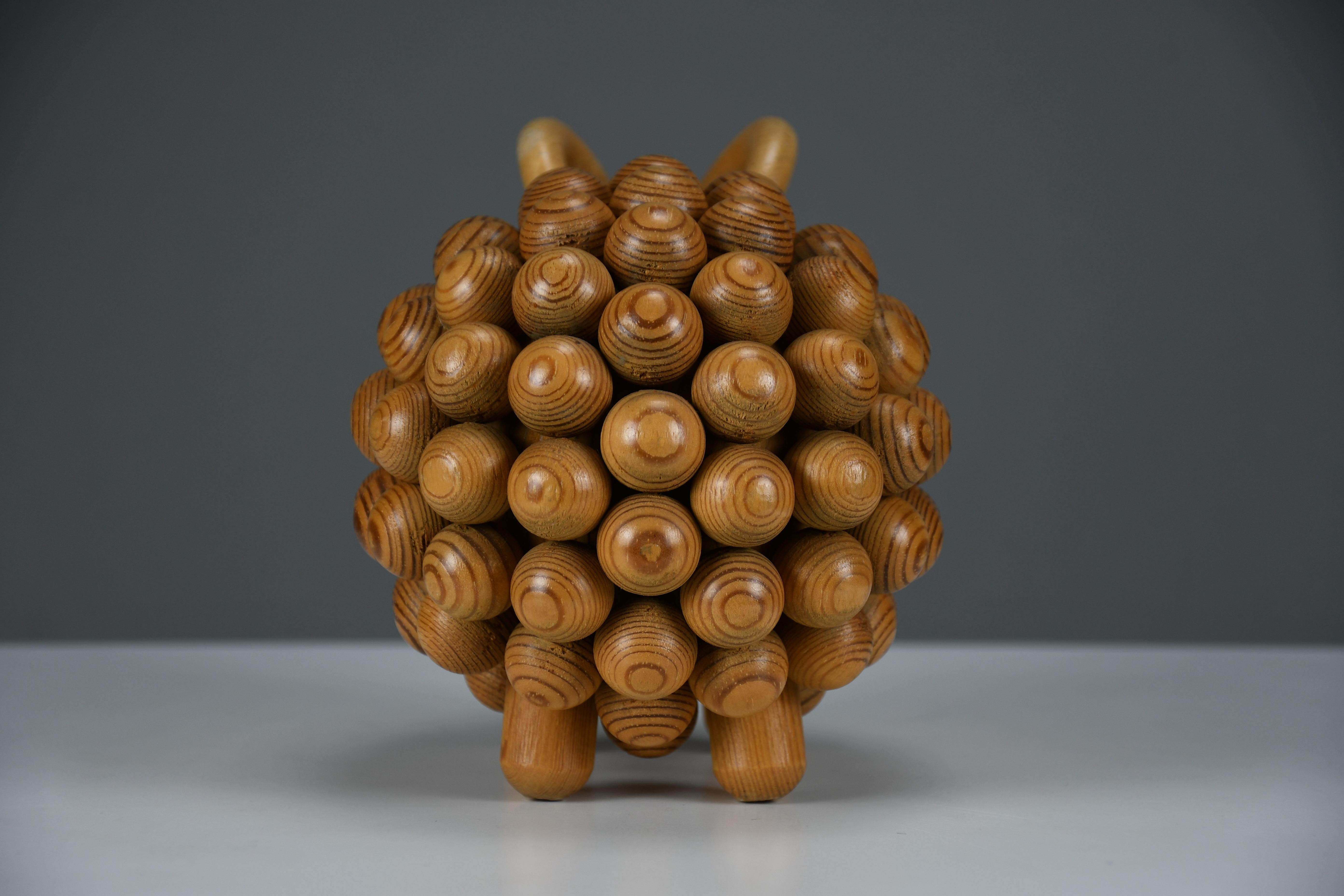 Late 20th Century Kaija Aarikka “Passi” Aries Sculpture, Finland, 1973 For Sale