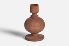 Kaija Aarikka, Small Candlestick, Pine, Finland, 1950s