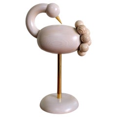Kaija Helena Aarikka Crane Bird Wood Sculpture 