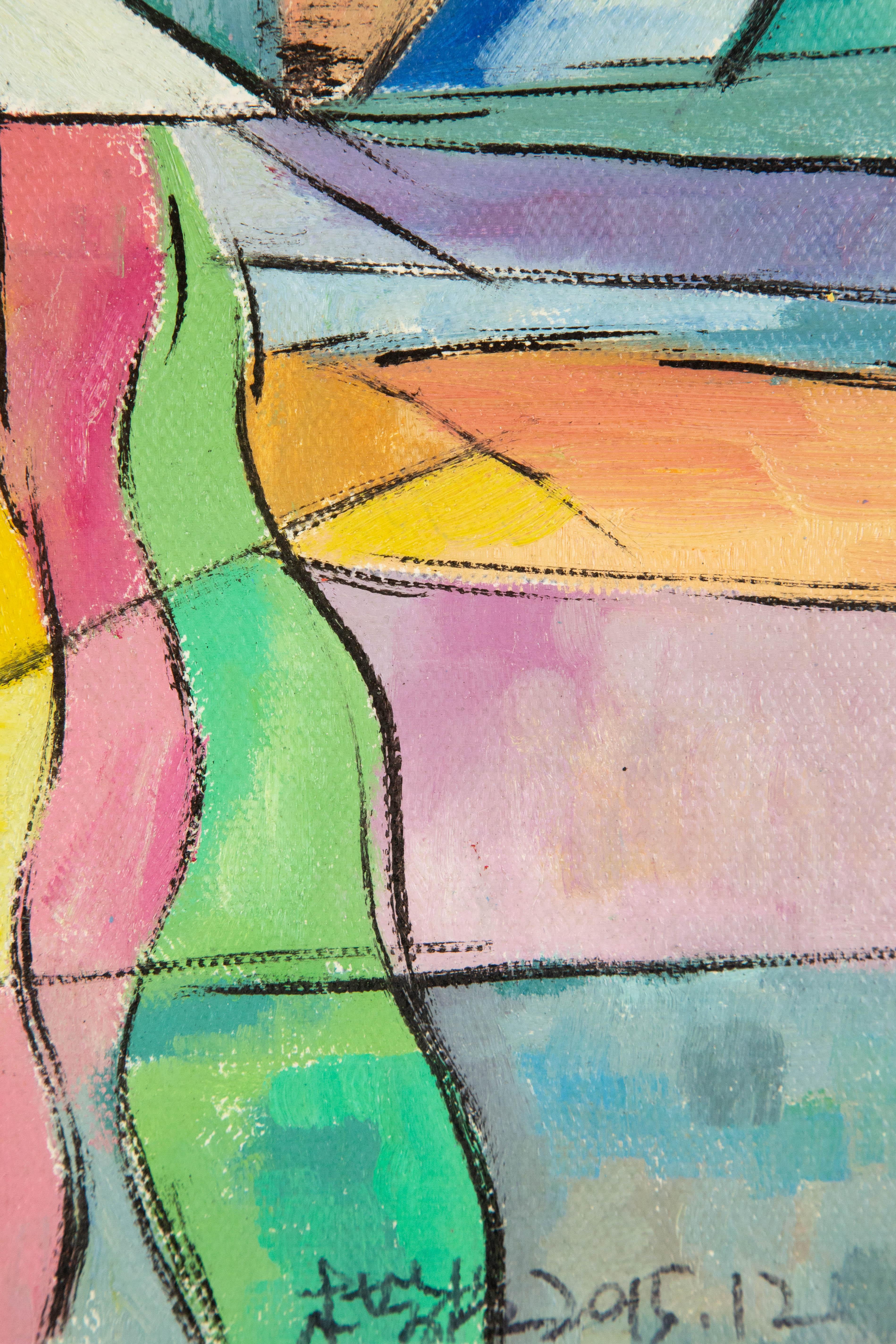 KaiJiang Yuan Abstract Original Mixed Media 