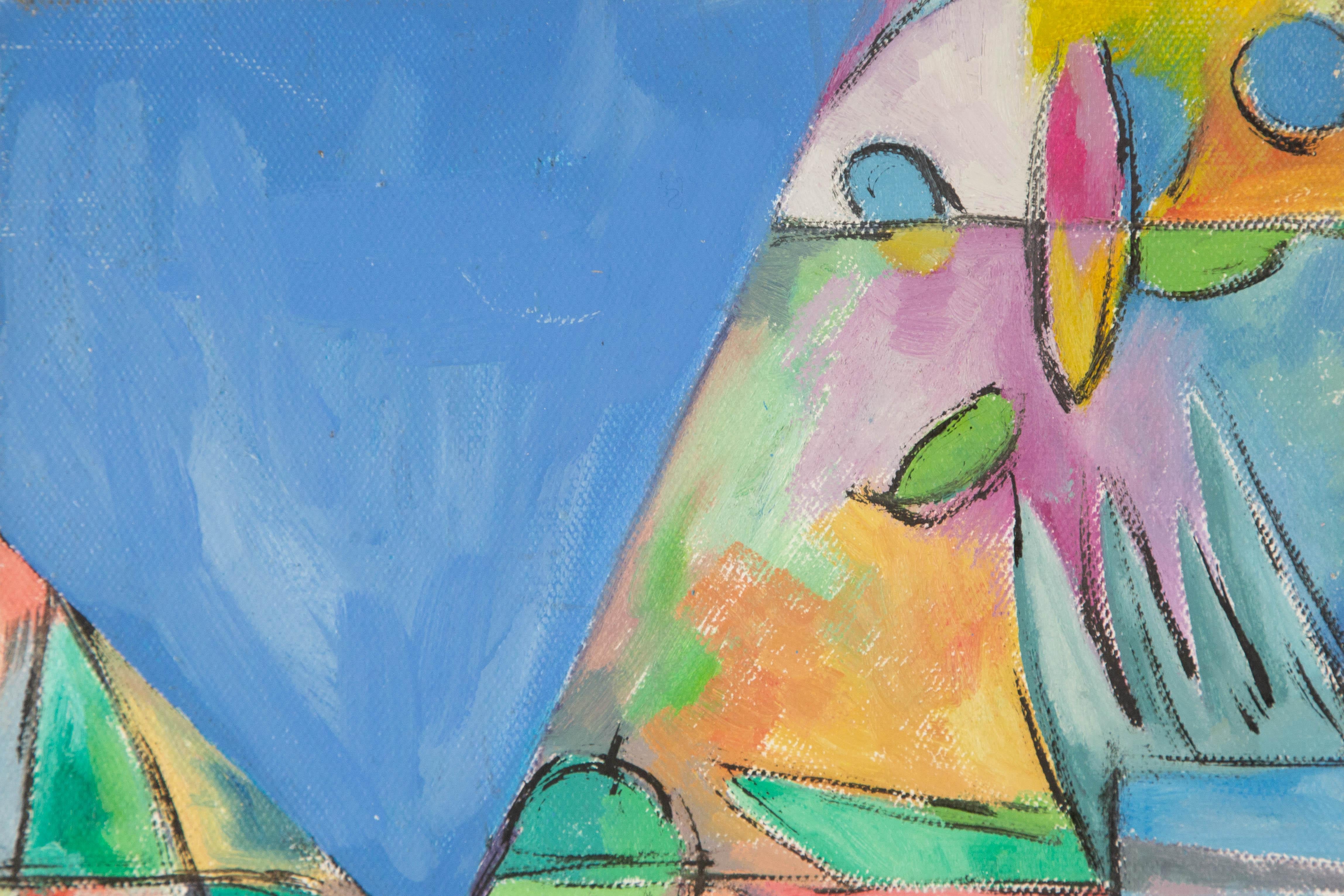 Kaijiang Yuan Abstract Original Mixed Media 