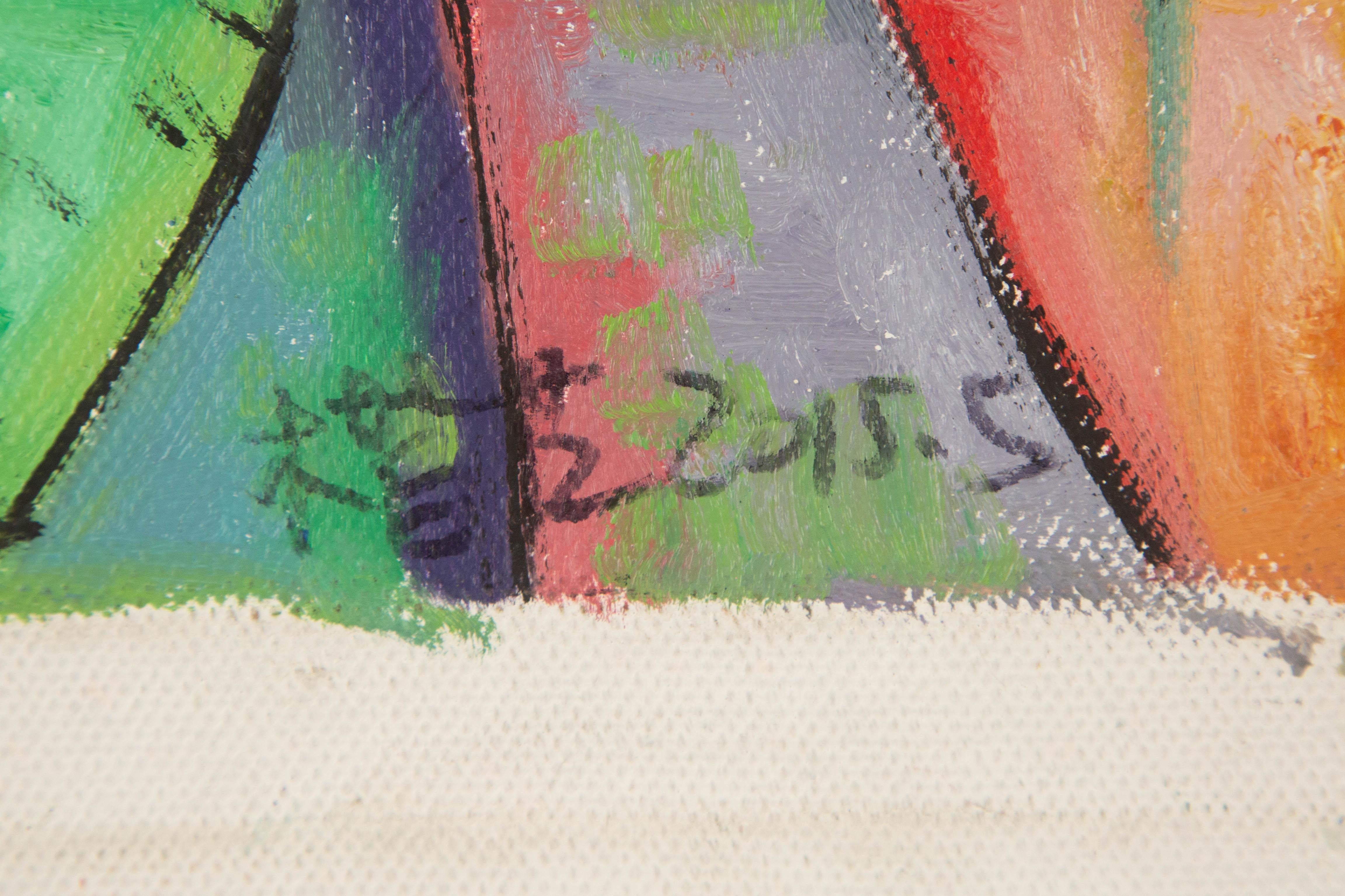 Kaijiang Yuan Abstract Original Mixed Media 