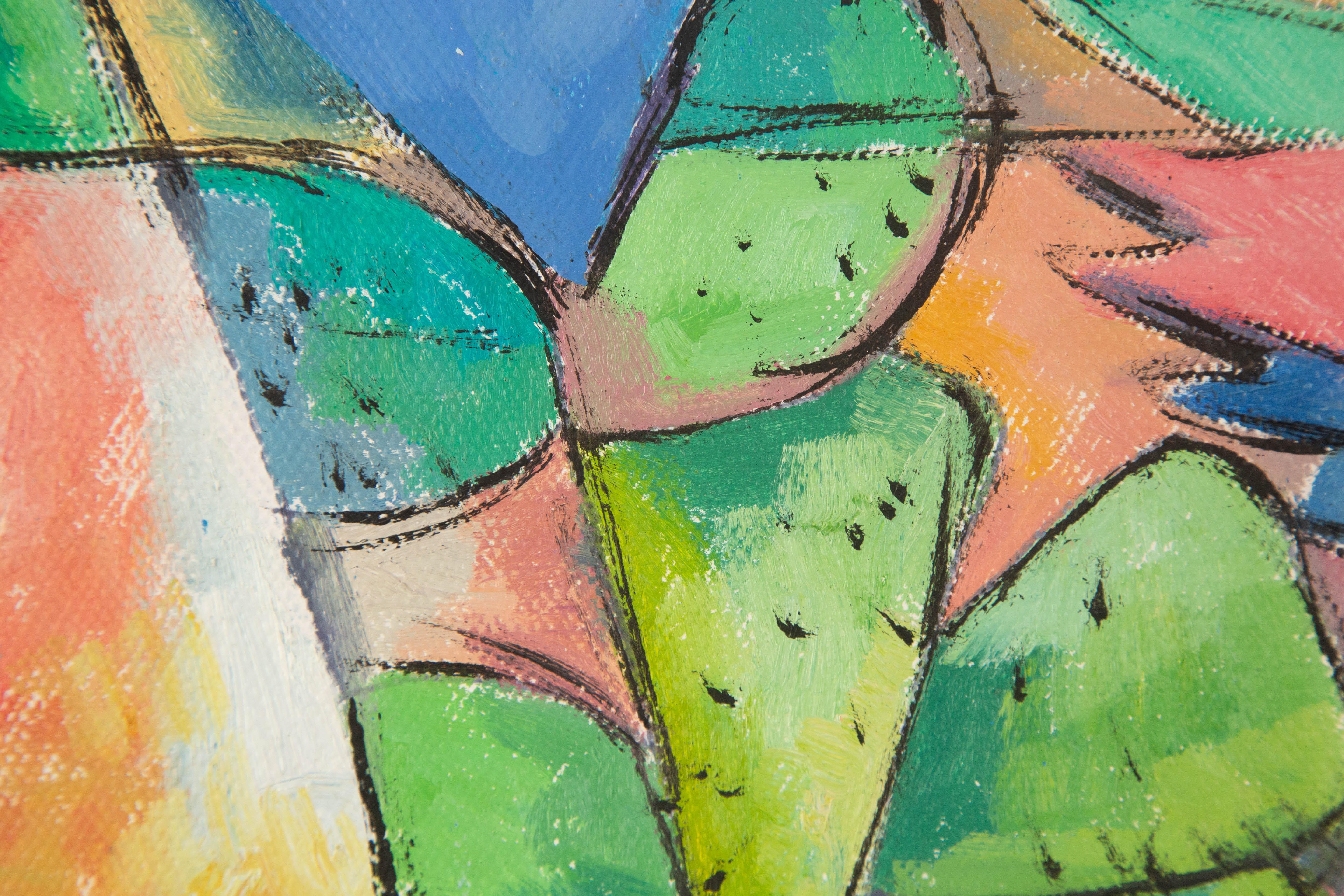 Kaijiang Yuan Abstract Original Mixed Media 