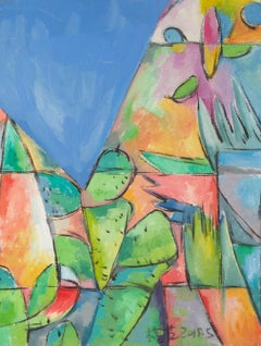 Kaijiang Yuan Abstract Original Mixed Media "Secrete"