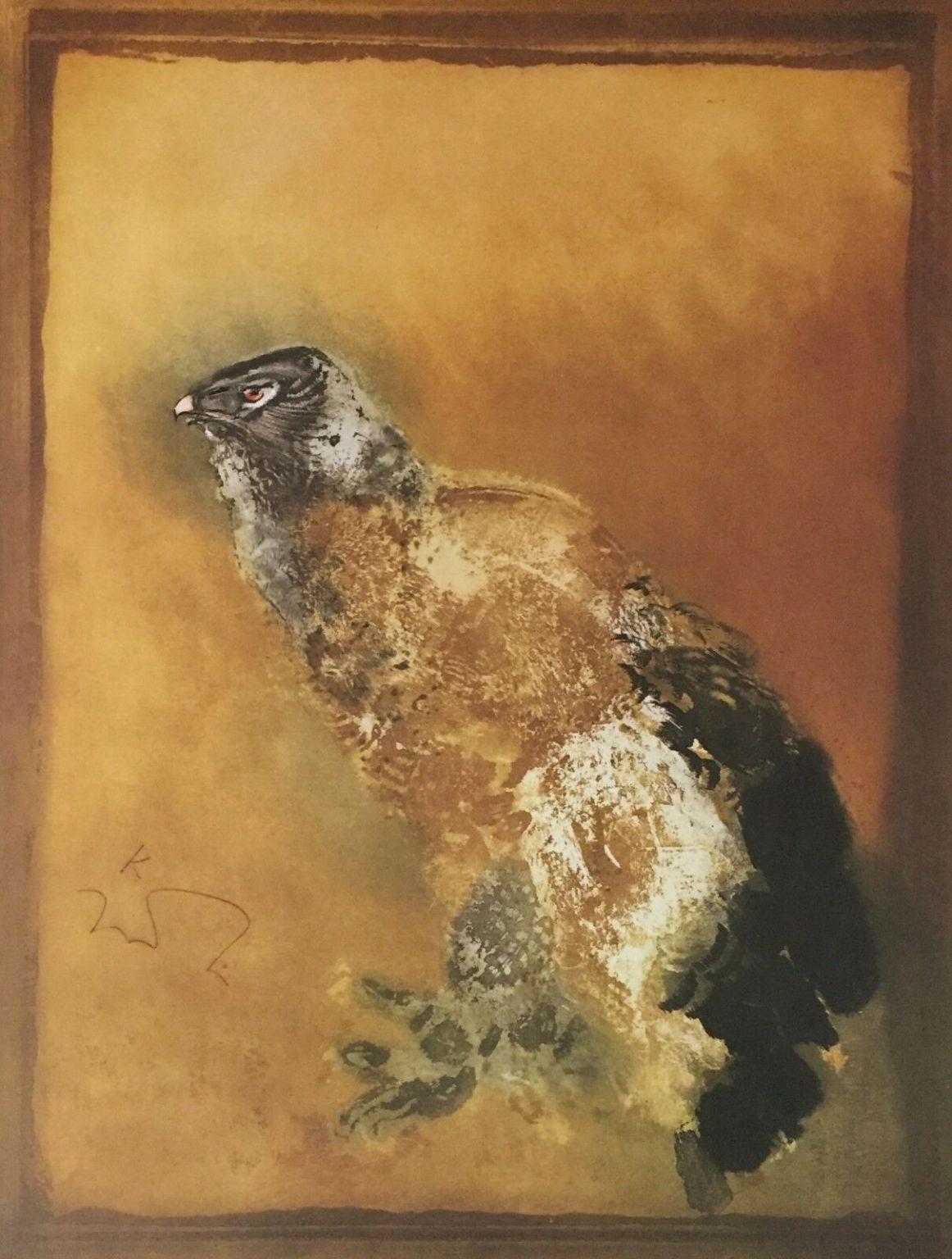 Kaiko Moti Landscape Print - Eagle
