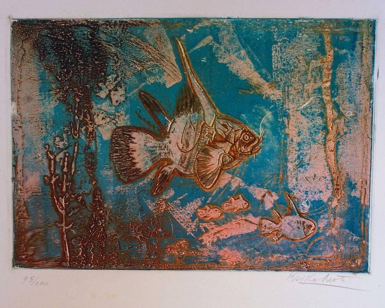 Kaiko Moti Exotic Fishes, Print For Sale at 1stdibs