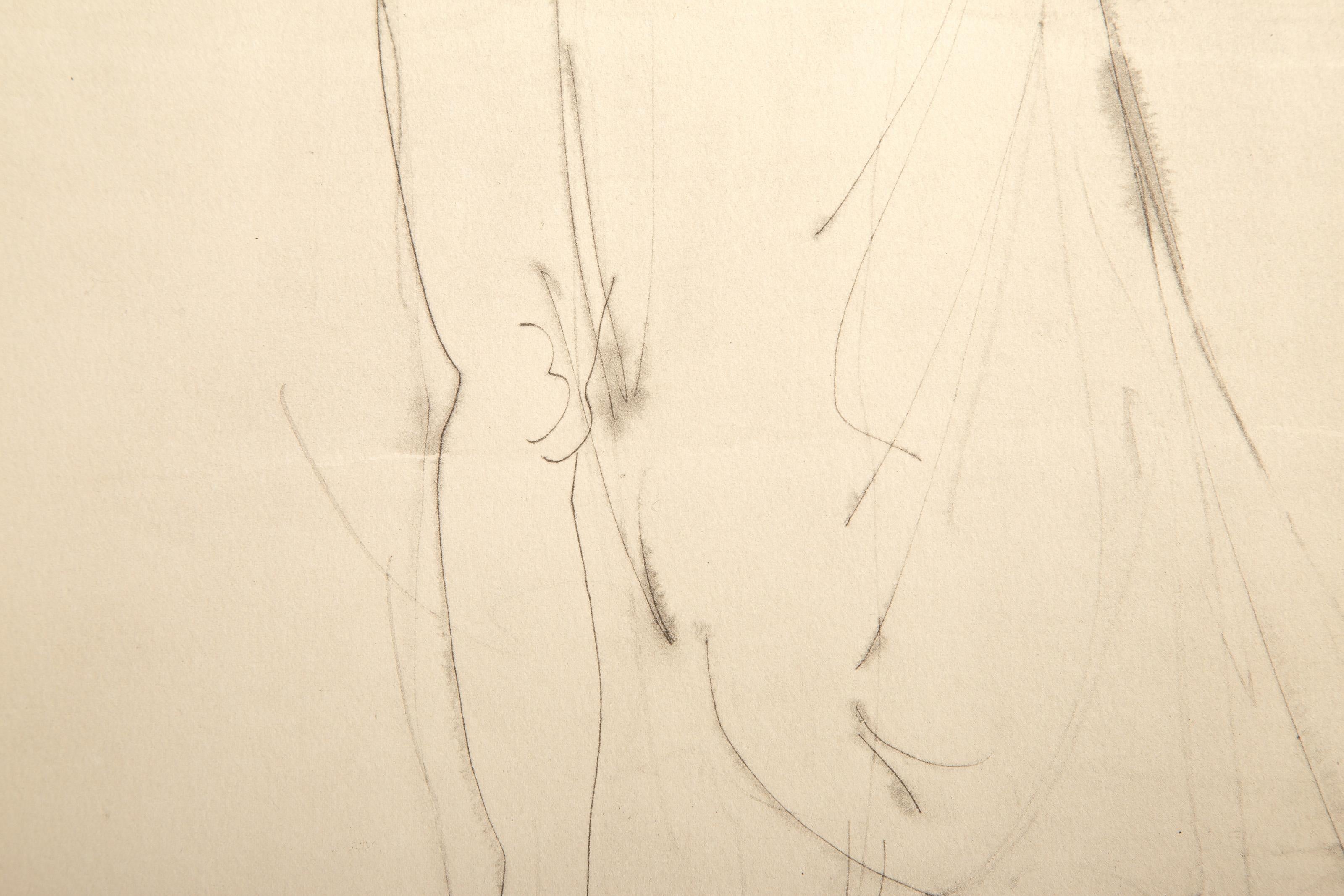 Figura desnuda de mujer, plantilla moderna de Kaiko Moti en venta 2