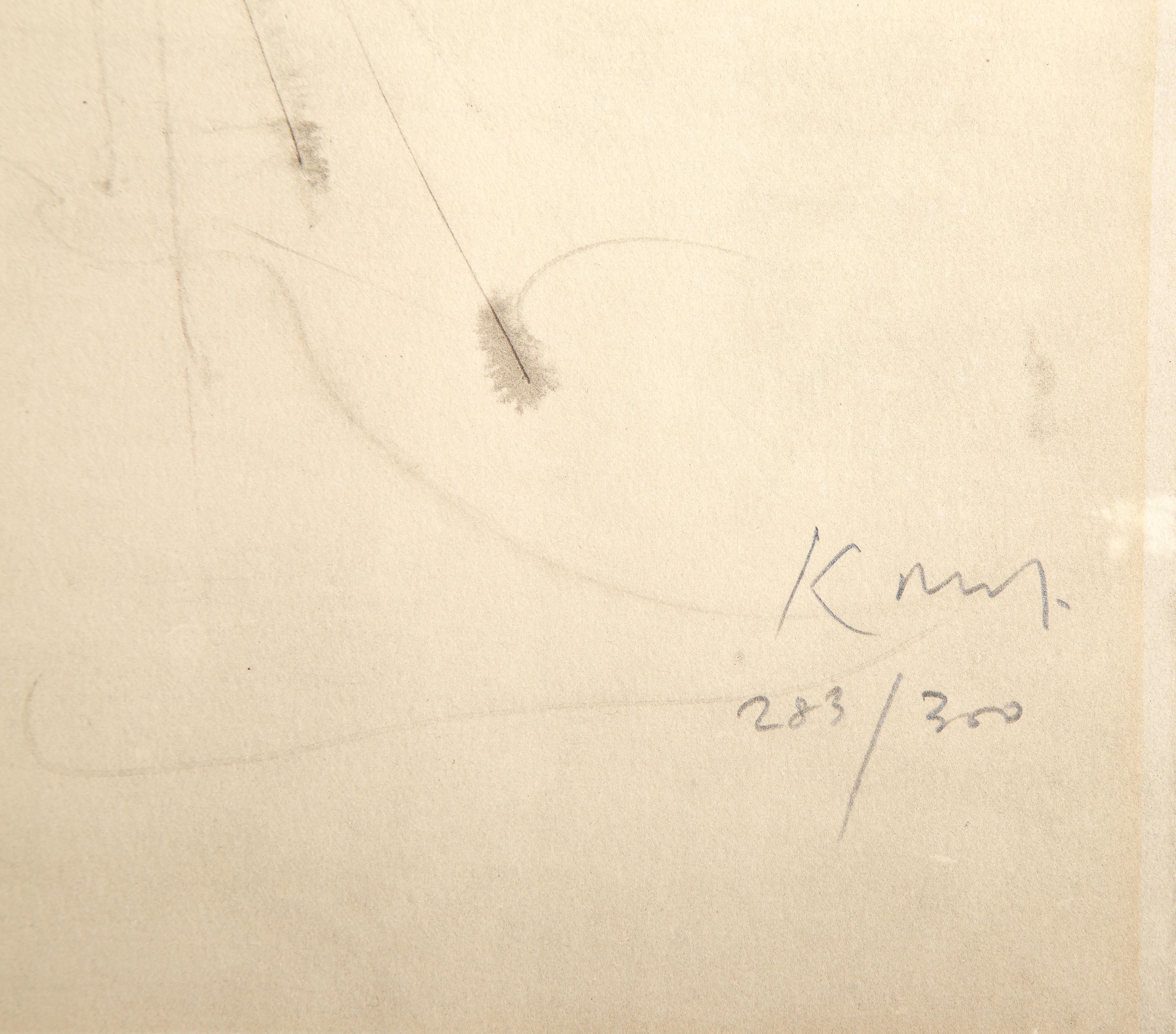Figura desnuda de mujer, plantilla moderna de Kaiko Moti en venta 3