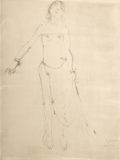 Figura desnuda de mujer, plantilla moderna de Kaiko Moti