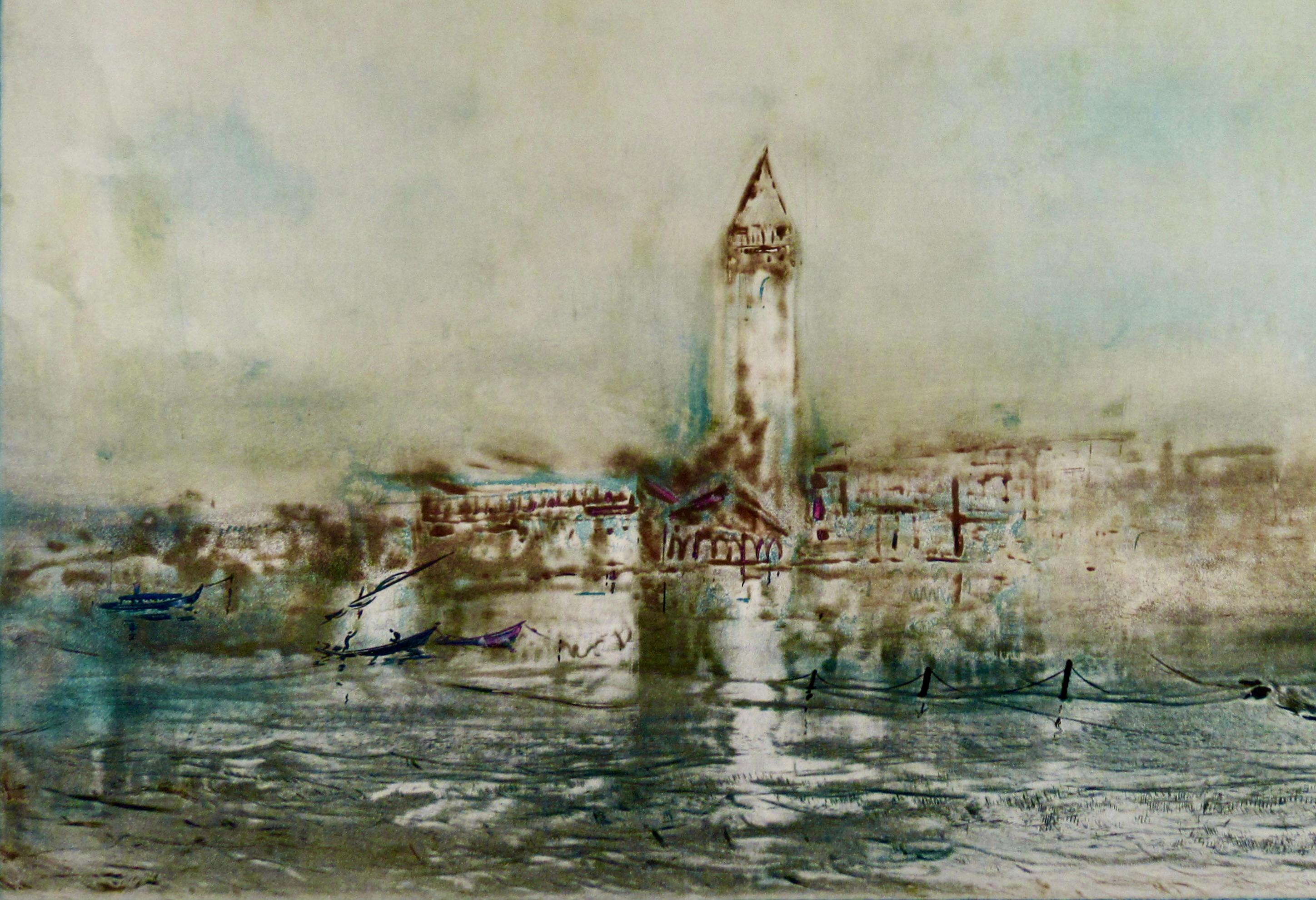 Venice - Impressionist Print by Kaiko Moti