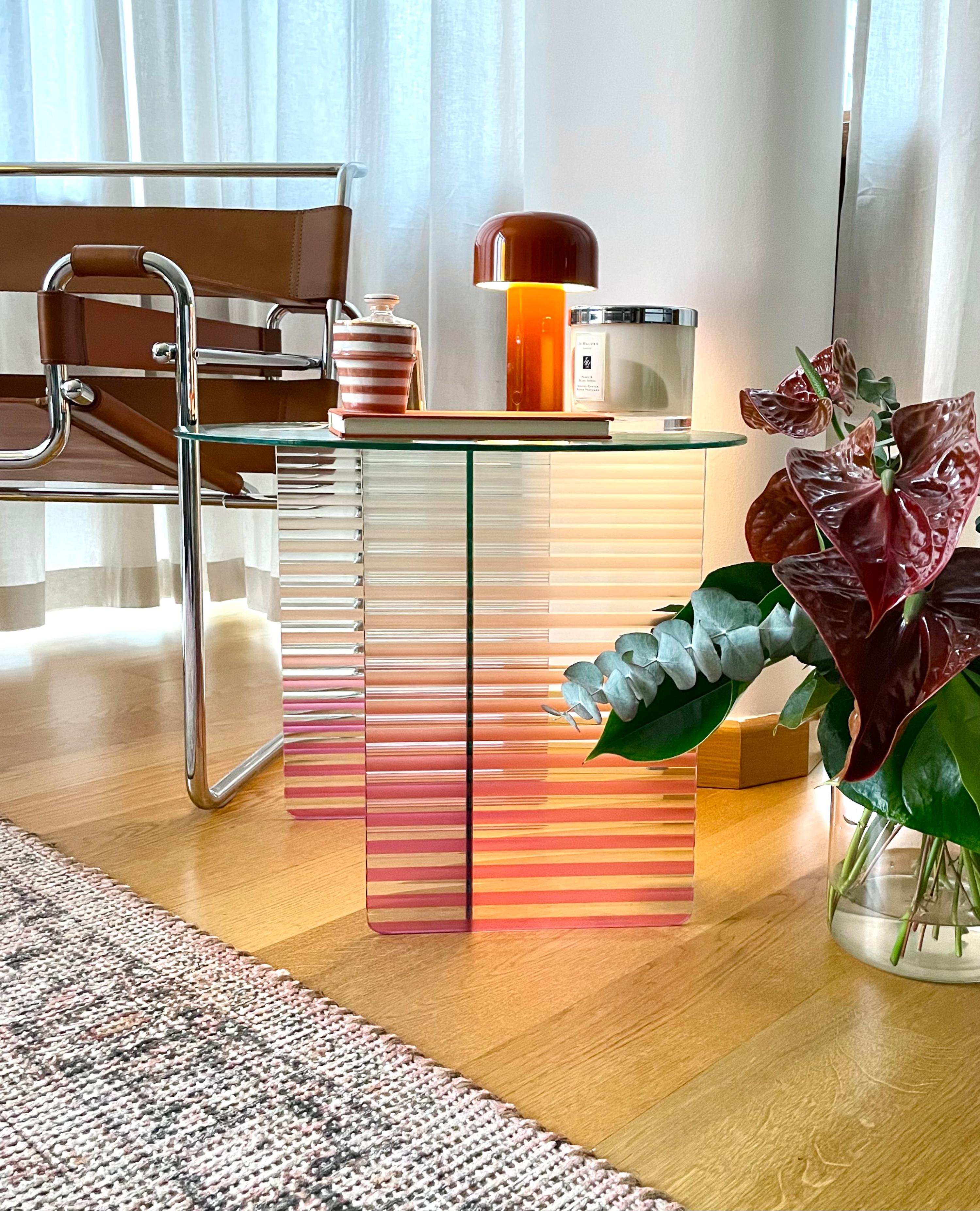 Post-Modern Kaila Small Side Table by Yugen Lab For Sale