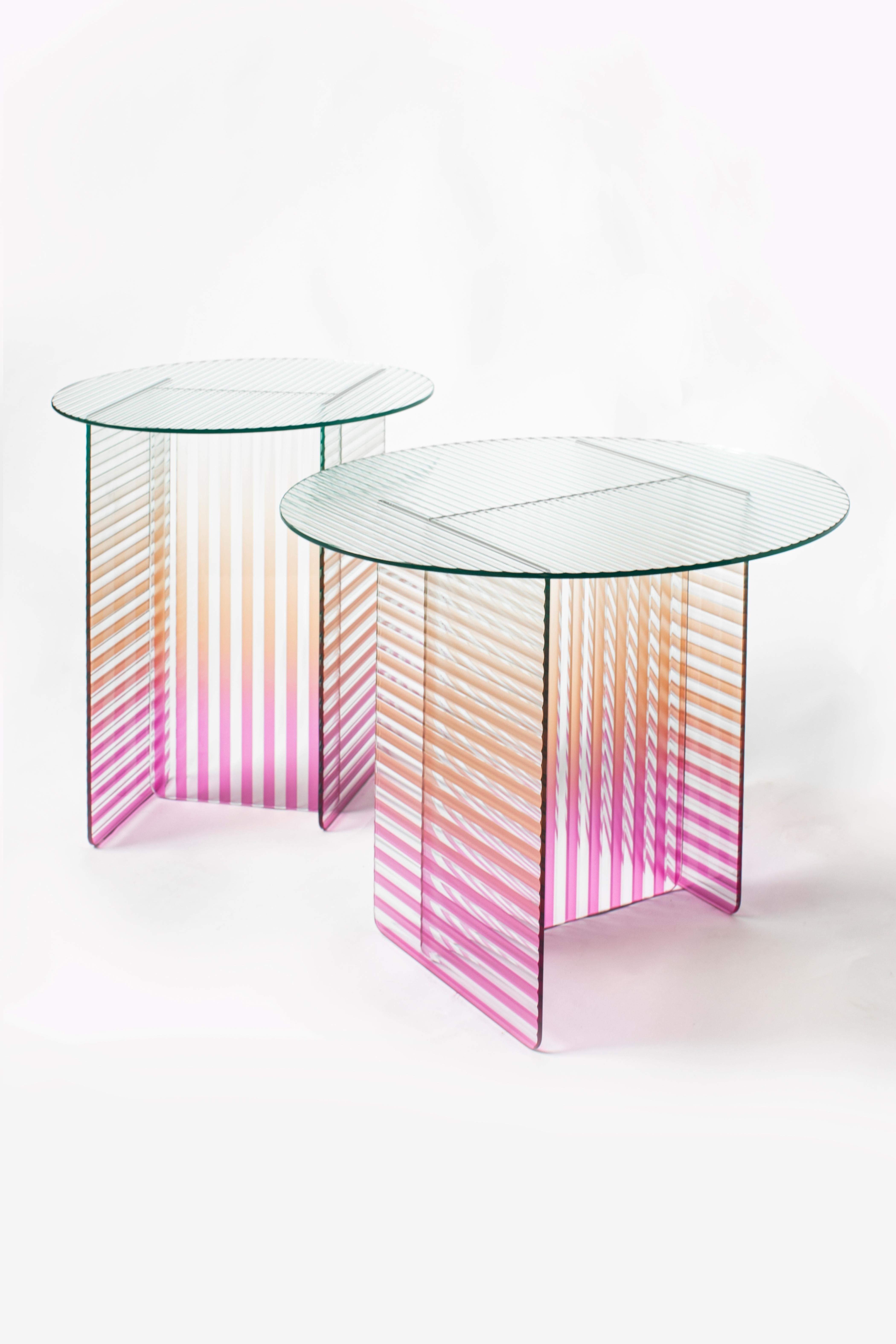 Turkish Kaila Small Side Table by Yugen Lab For Sale