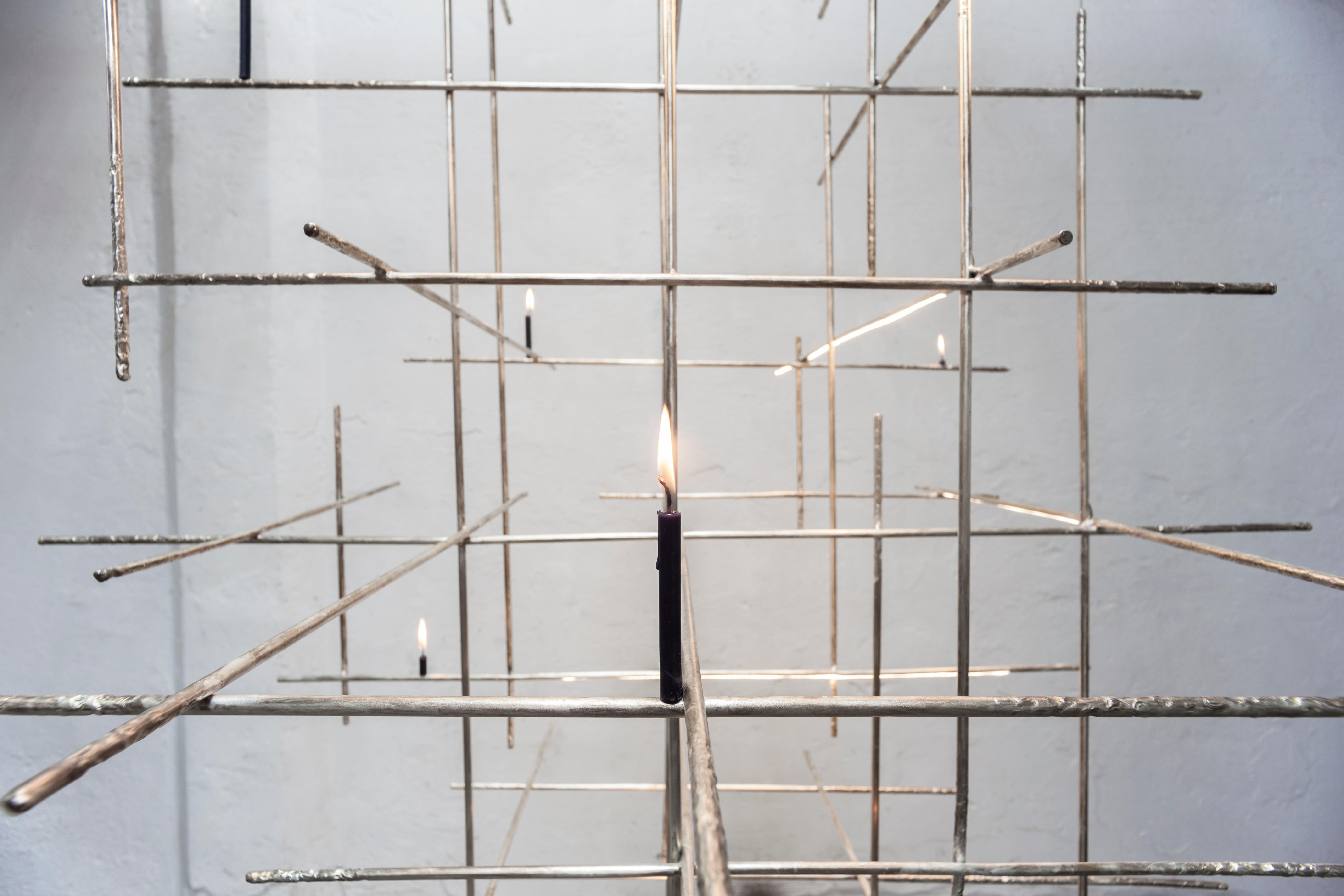 Post-Modern Kairos Chandelier by Morghen Studio