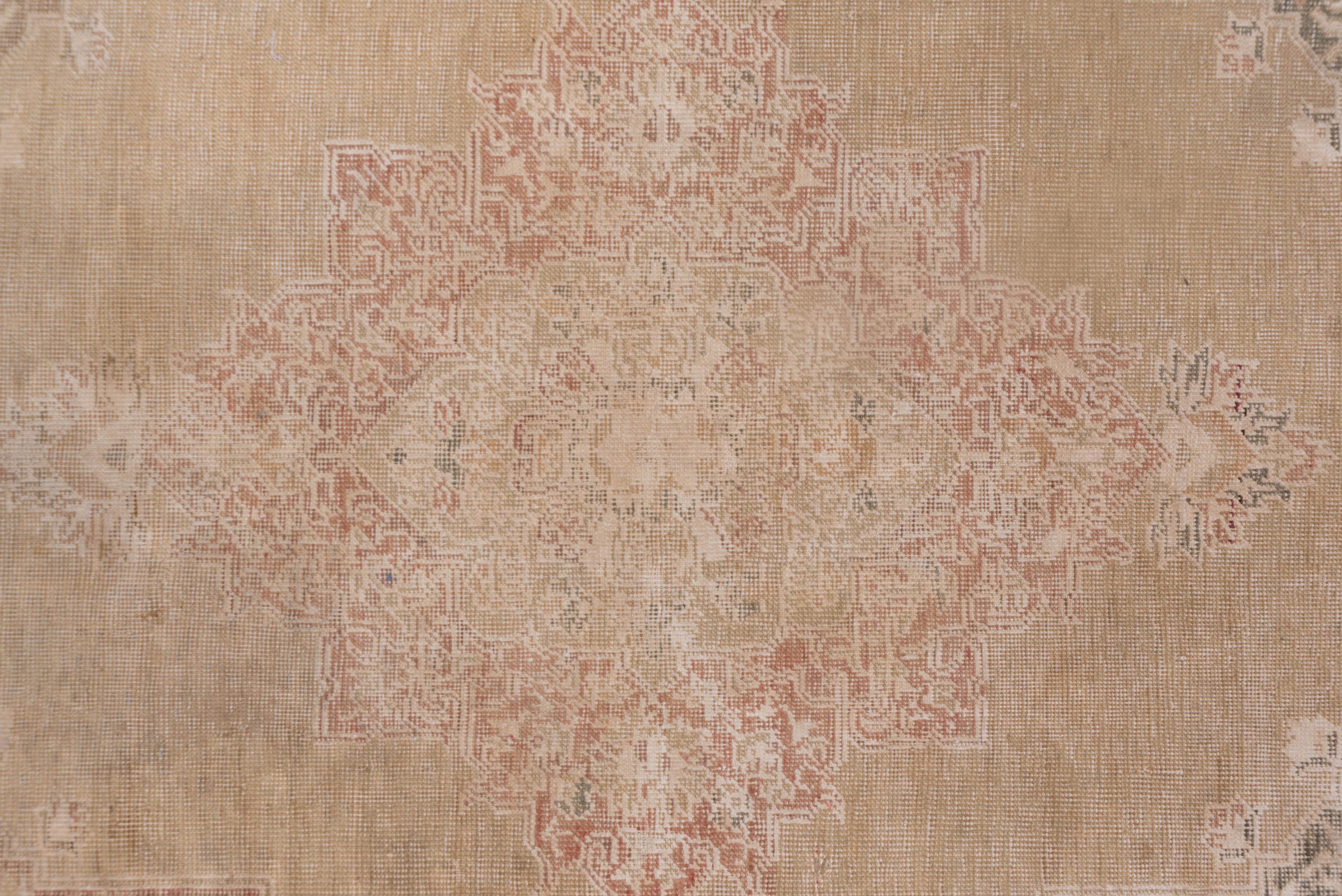 Mid-20th Century Kaisary Rug in Golden Sand in Almost Square  For Sale