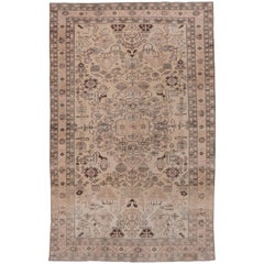 Kaisary Rug with Soft Colors, circa 1930s