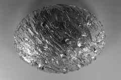 Kaiser Flush Mount with a Bark of a Tree Pattern, 1960