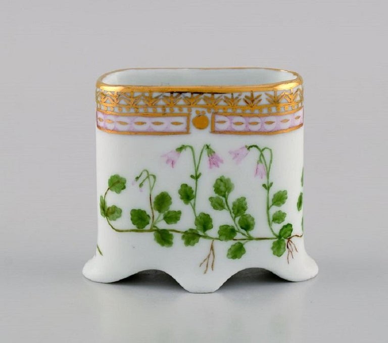 Kaiser, Germany, Porcelain Vase and Lidded Bowl with HandPainted