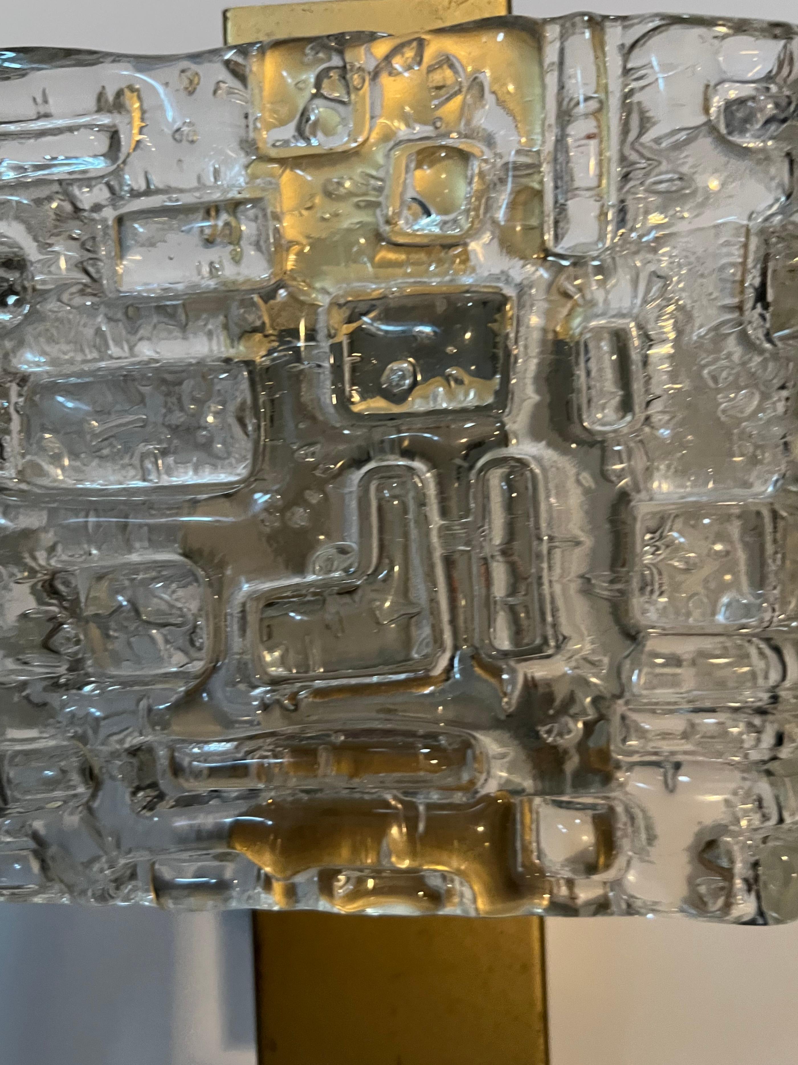Aplique de Cristal Kaiser de los años 60 en venta 5