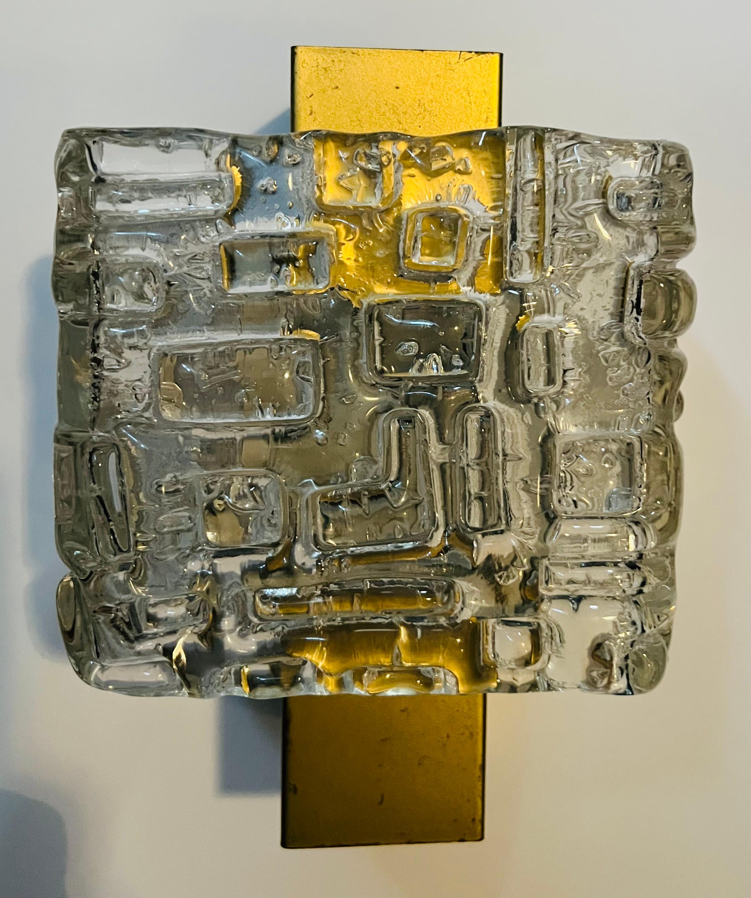 Aplique de Cristal Kaiser de los años 60 Alemán en venta