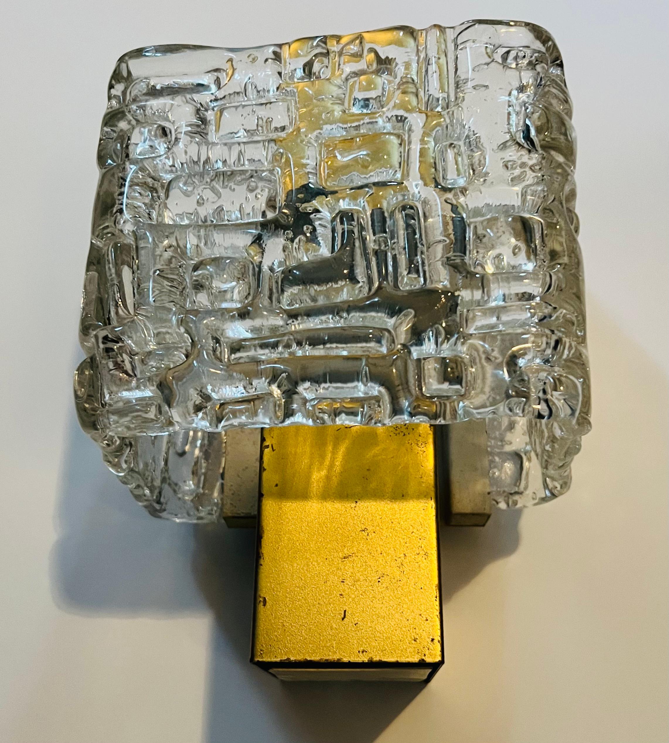 Aplique de Cristal Kaiser de los años 60 Esmalte en venta