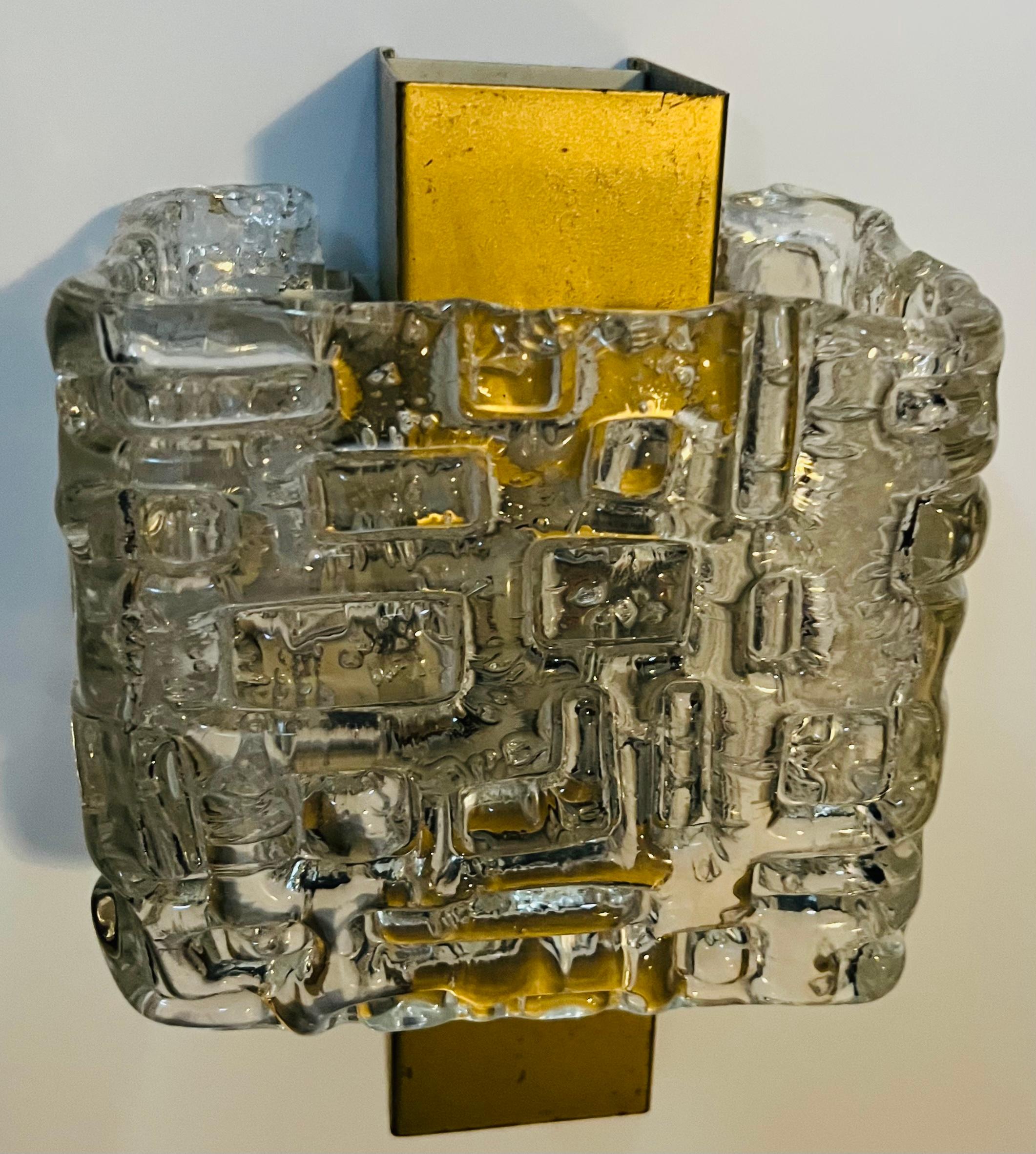 Aplique de Cristal Kaiser de los años 60 en venta 1