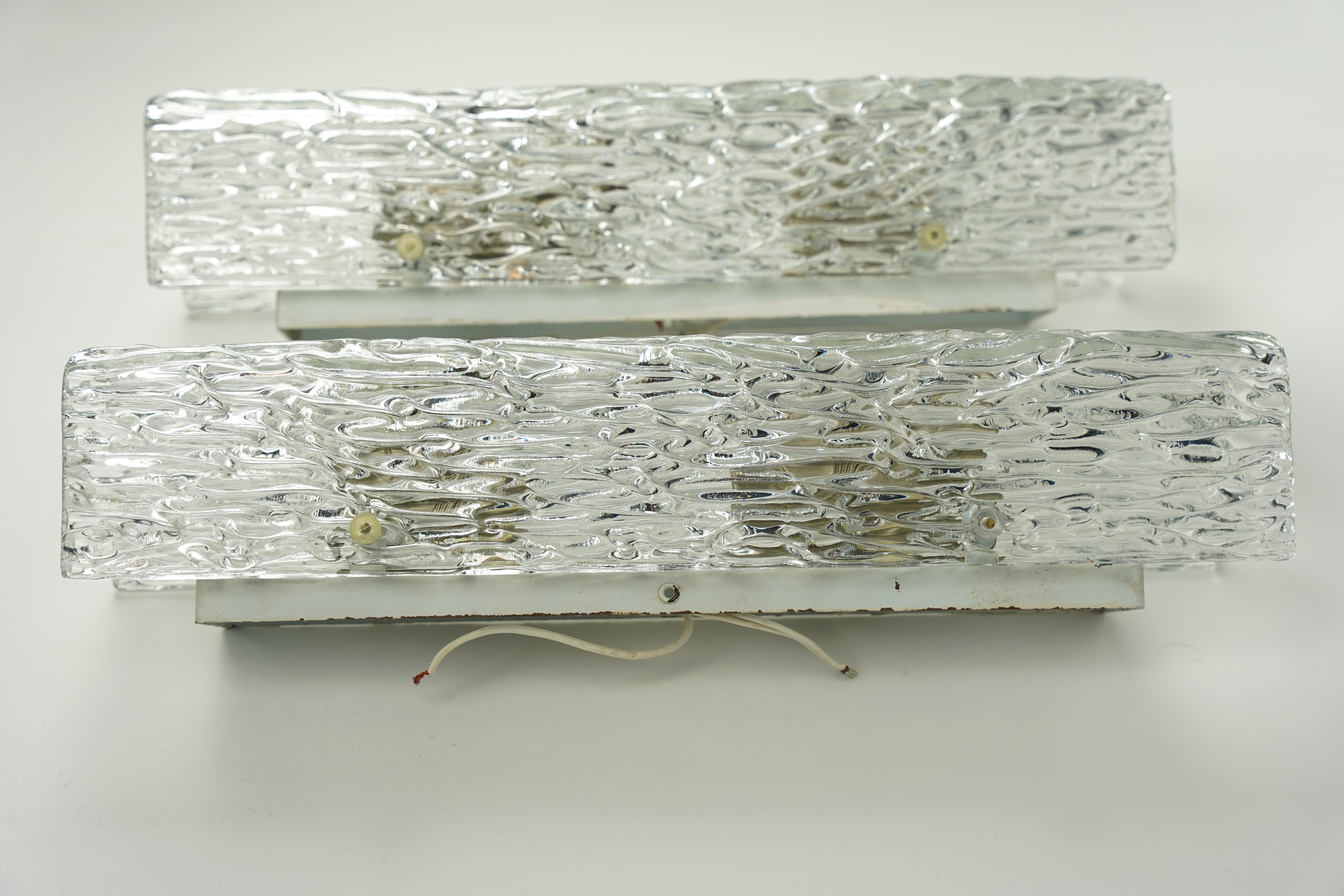 Tedesco Lampade in vetro Kaiser, Germania, 1960 in vendita