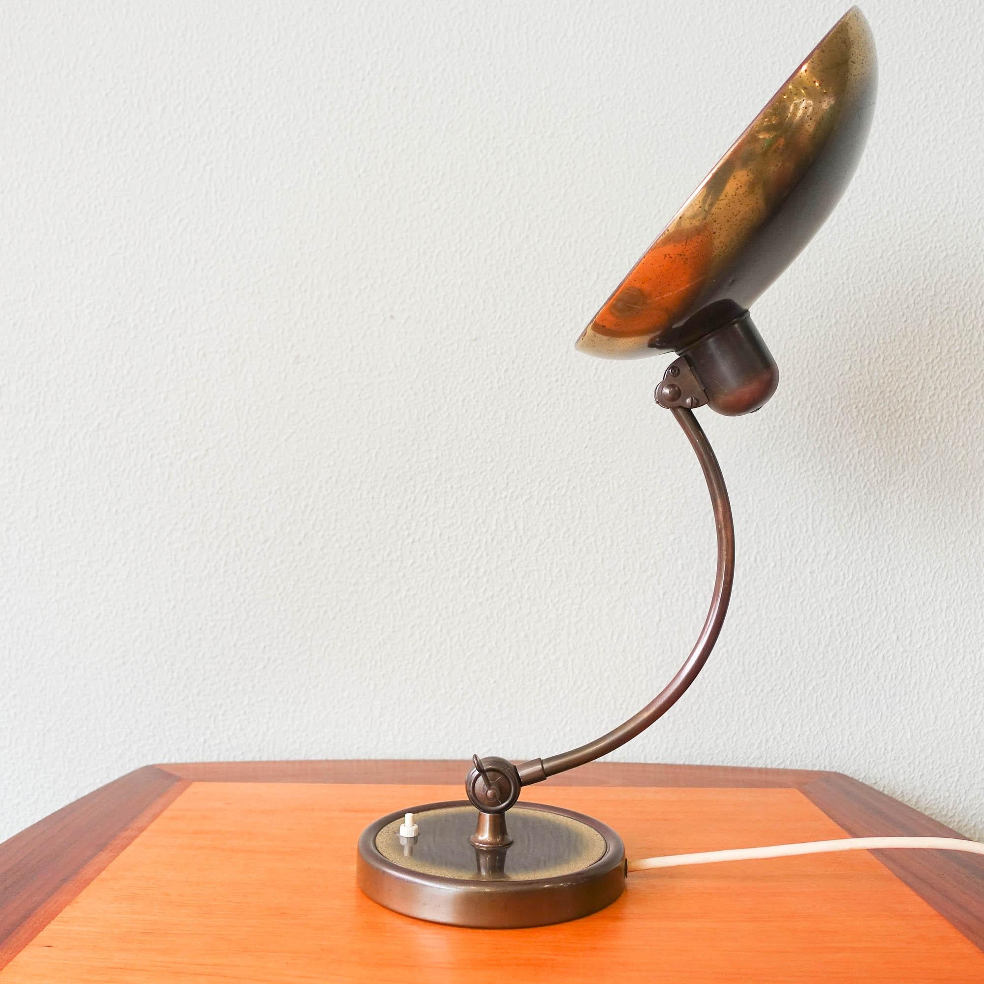 Mid-Century Modern Kaiser Idell 6631-T Luxus Table Lamp by Christian Dell, 1950's