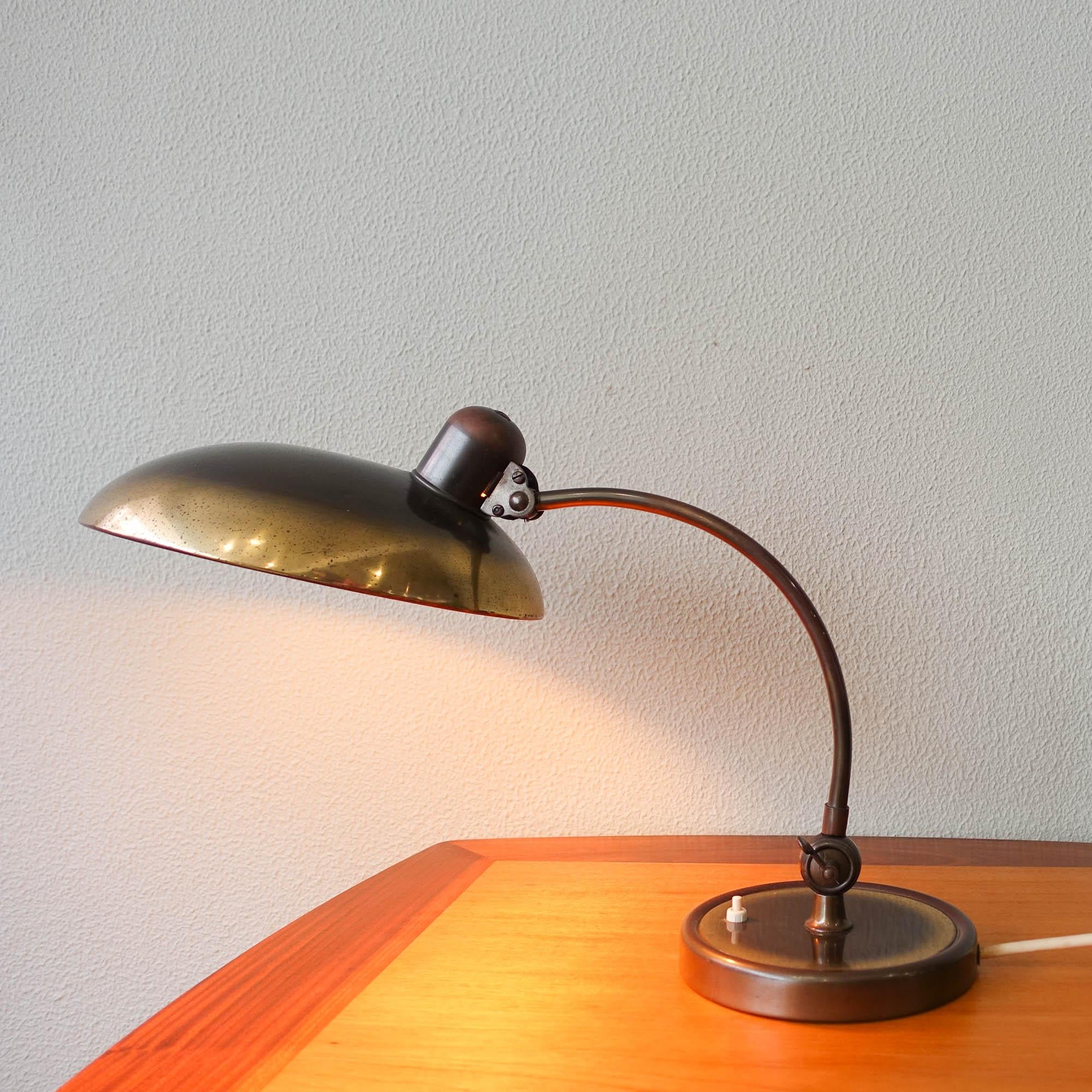 Mid-20th Century Kaiser Idell 6631-T Luxus Table Lamp by Christian Dell, 1950's