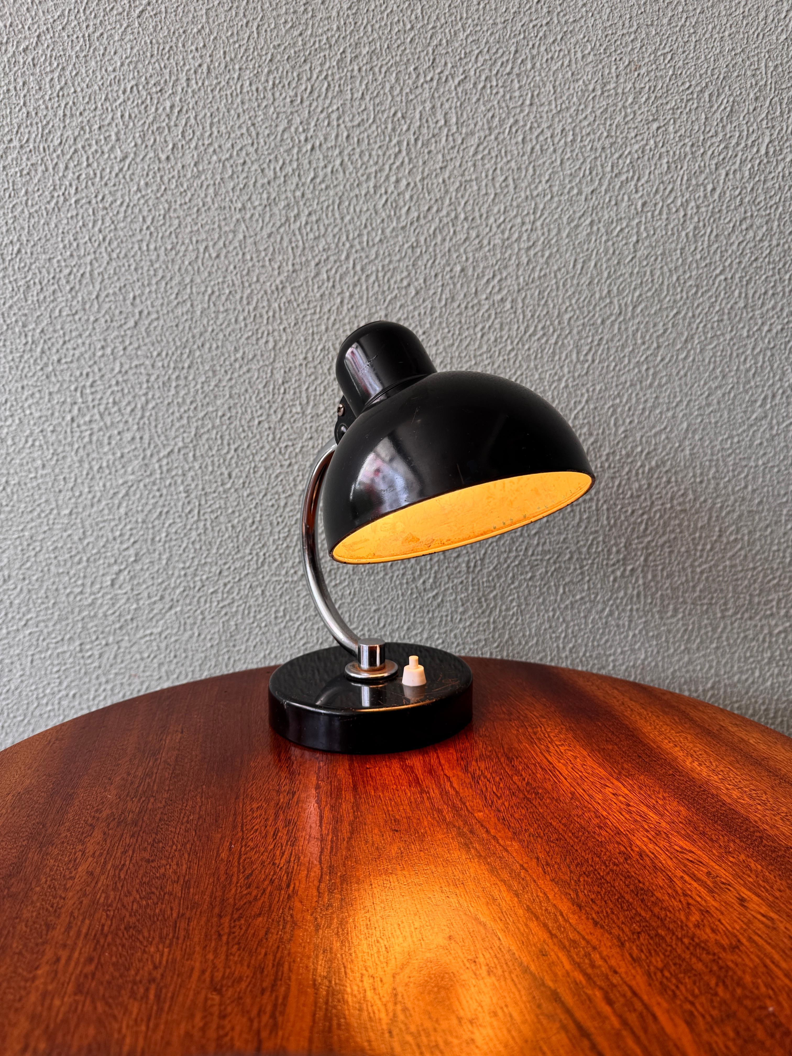 Kaiser Idell 6722-T table lamp by Christian Dell - 1930's Germany For Sale 6