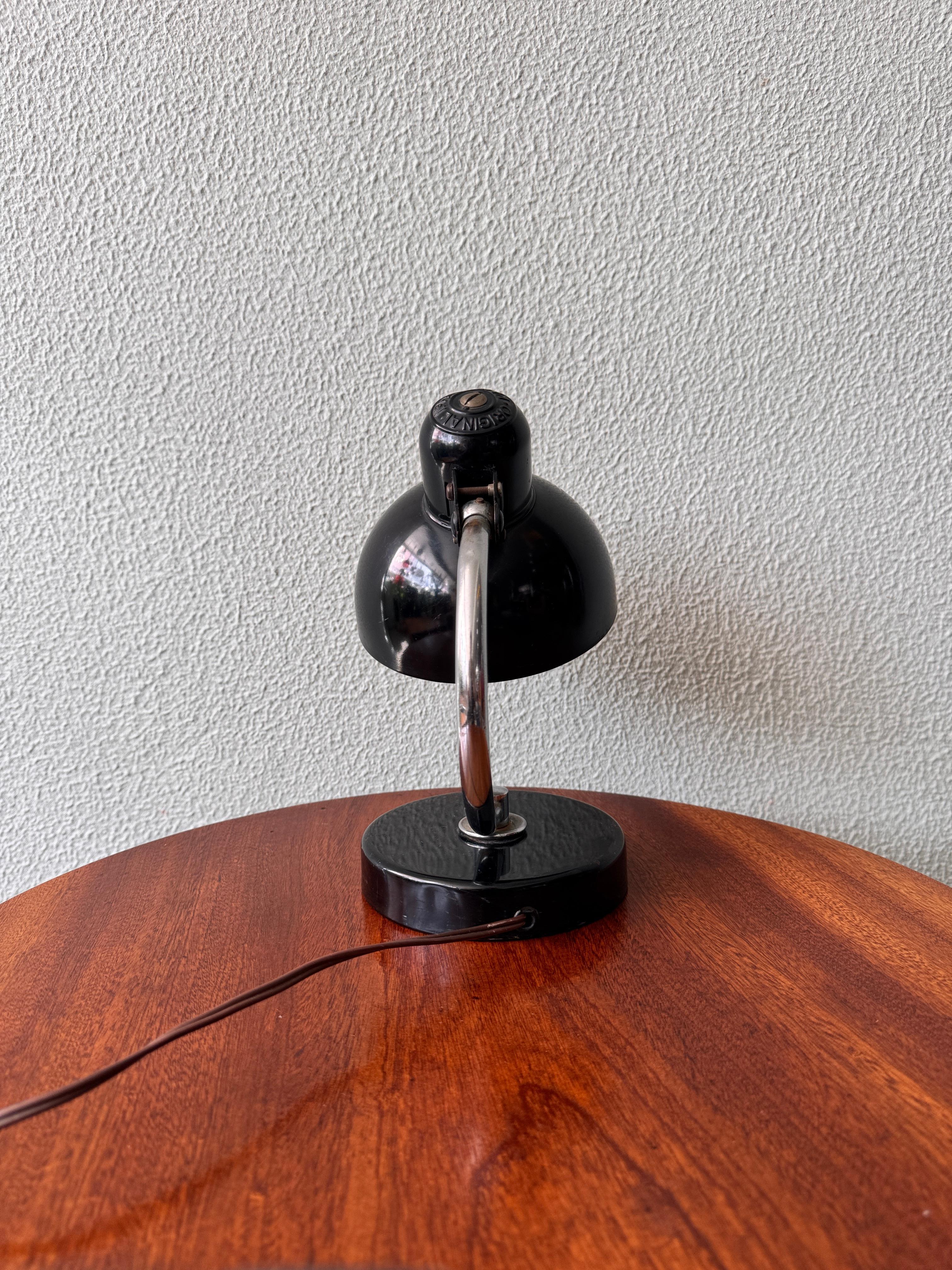 Kaiser Idell 6722-T table lamp by Christian Dell - 1930's Germany For Sale 8
