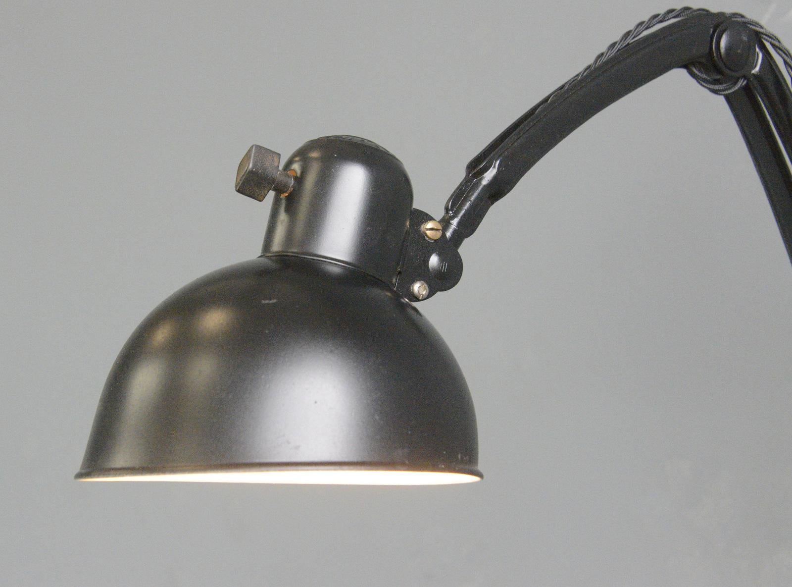 Kaiser Idell Model 6716 Wall Lamps, Circa 1930s For Sale 5