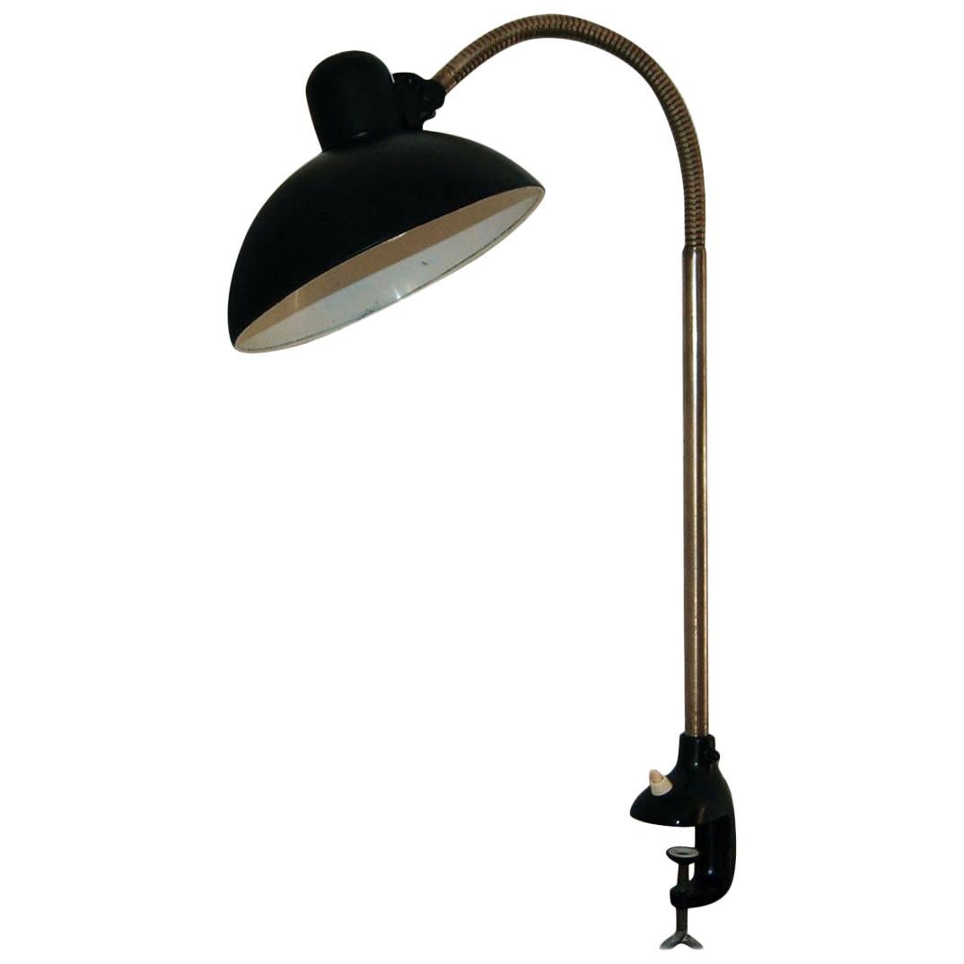 Kaiser Idell 6740 Adjustable Table Lamp by Christian Dell 1930s For Sale